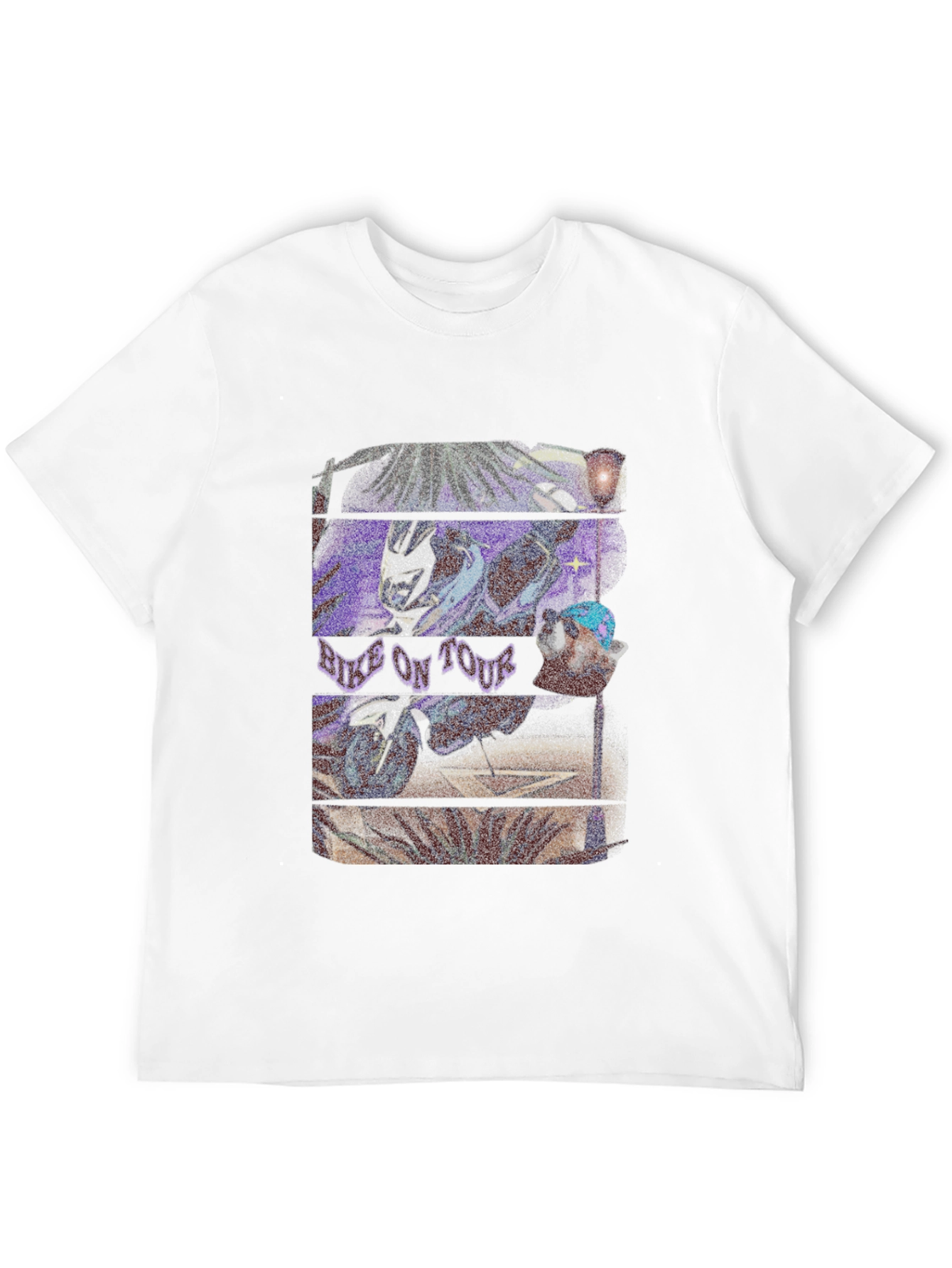 Bike On Tour Graphic T-Shirt