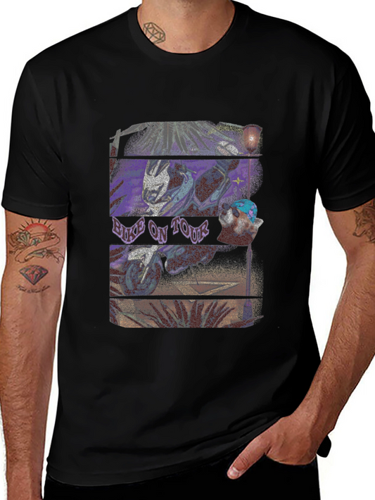 Bike On Tour Graphic T-Shirt