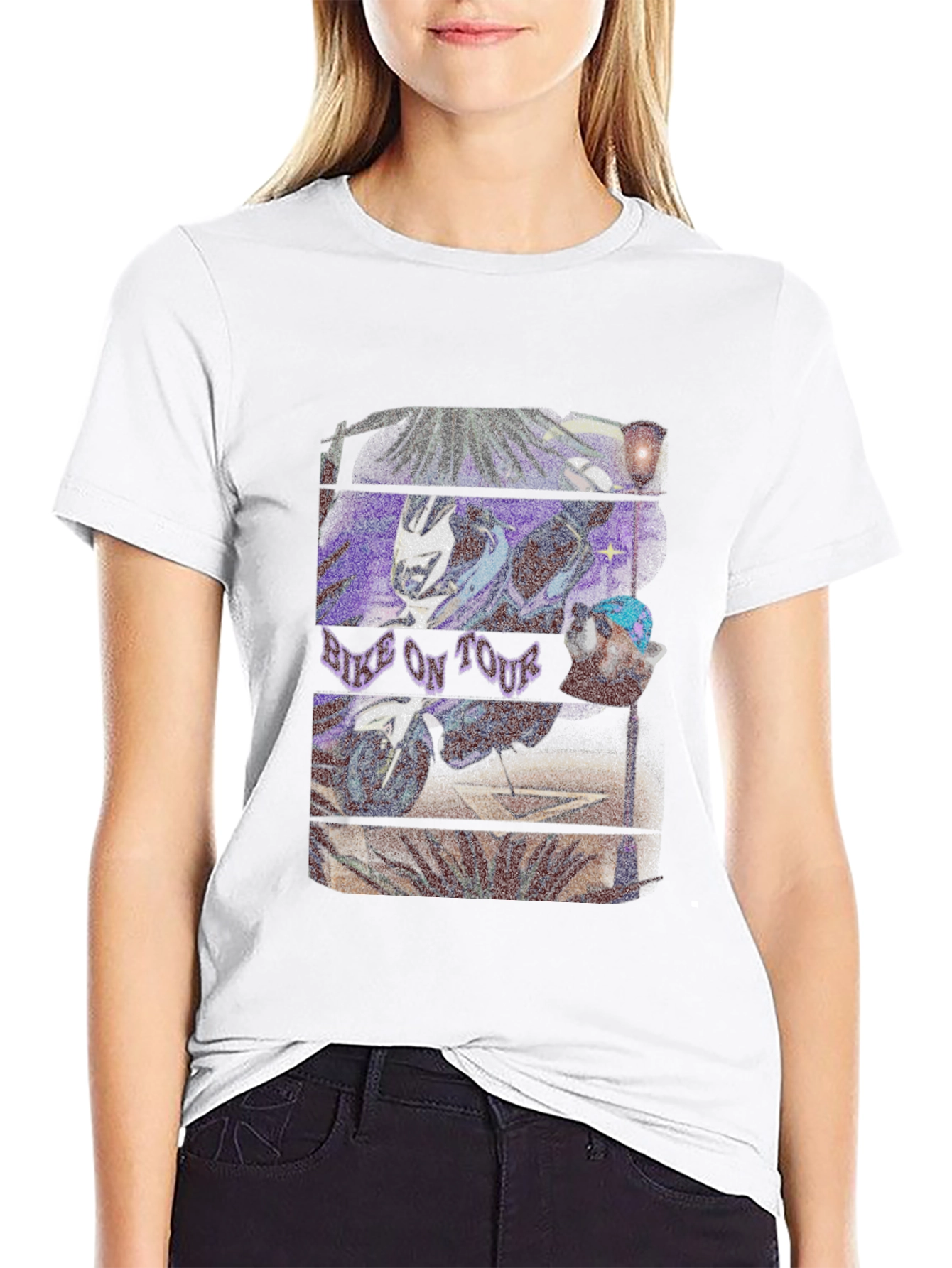 Bike On Tour Graphic T-Shirt