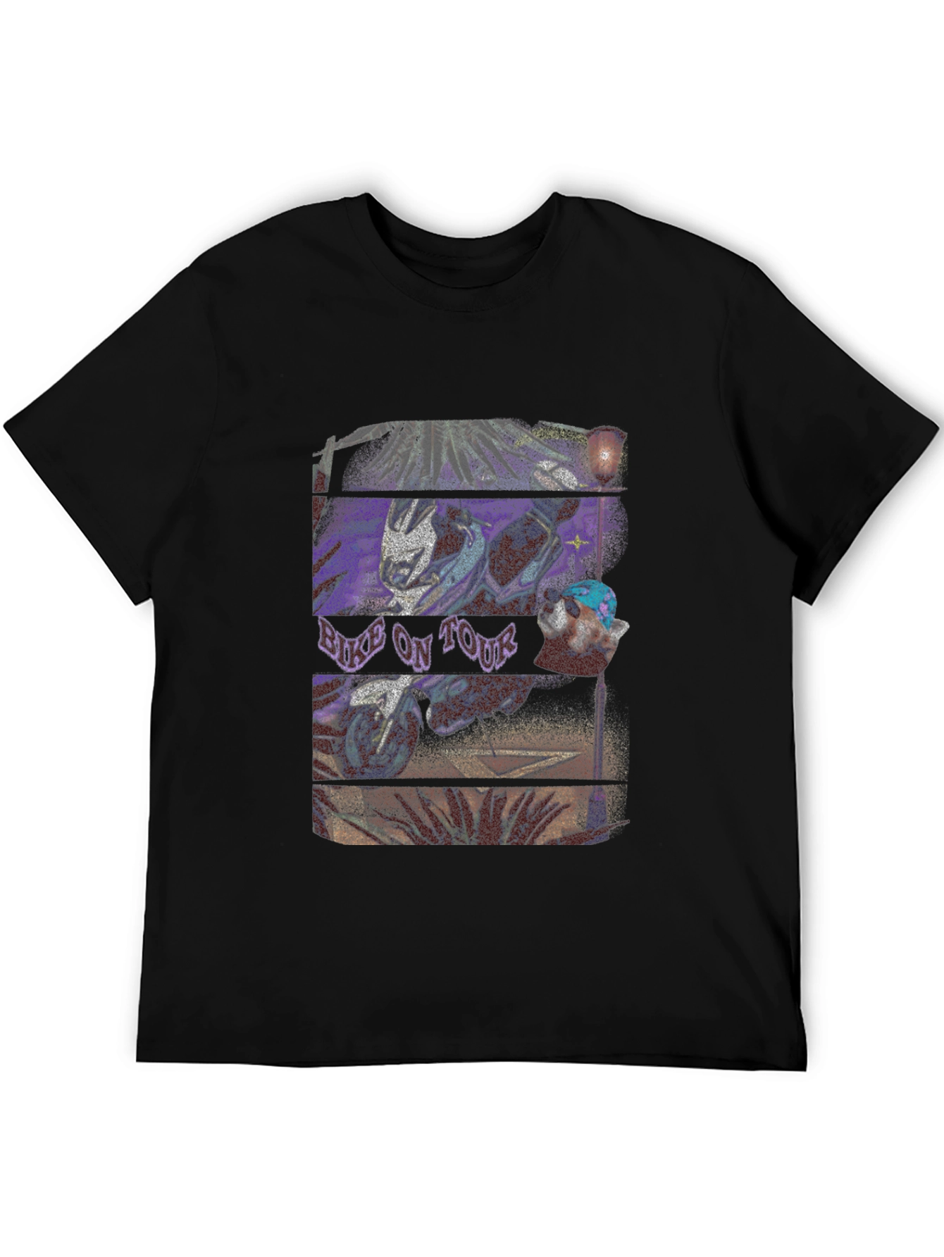 Bike On Tour Graphic T-Shirt
