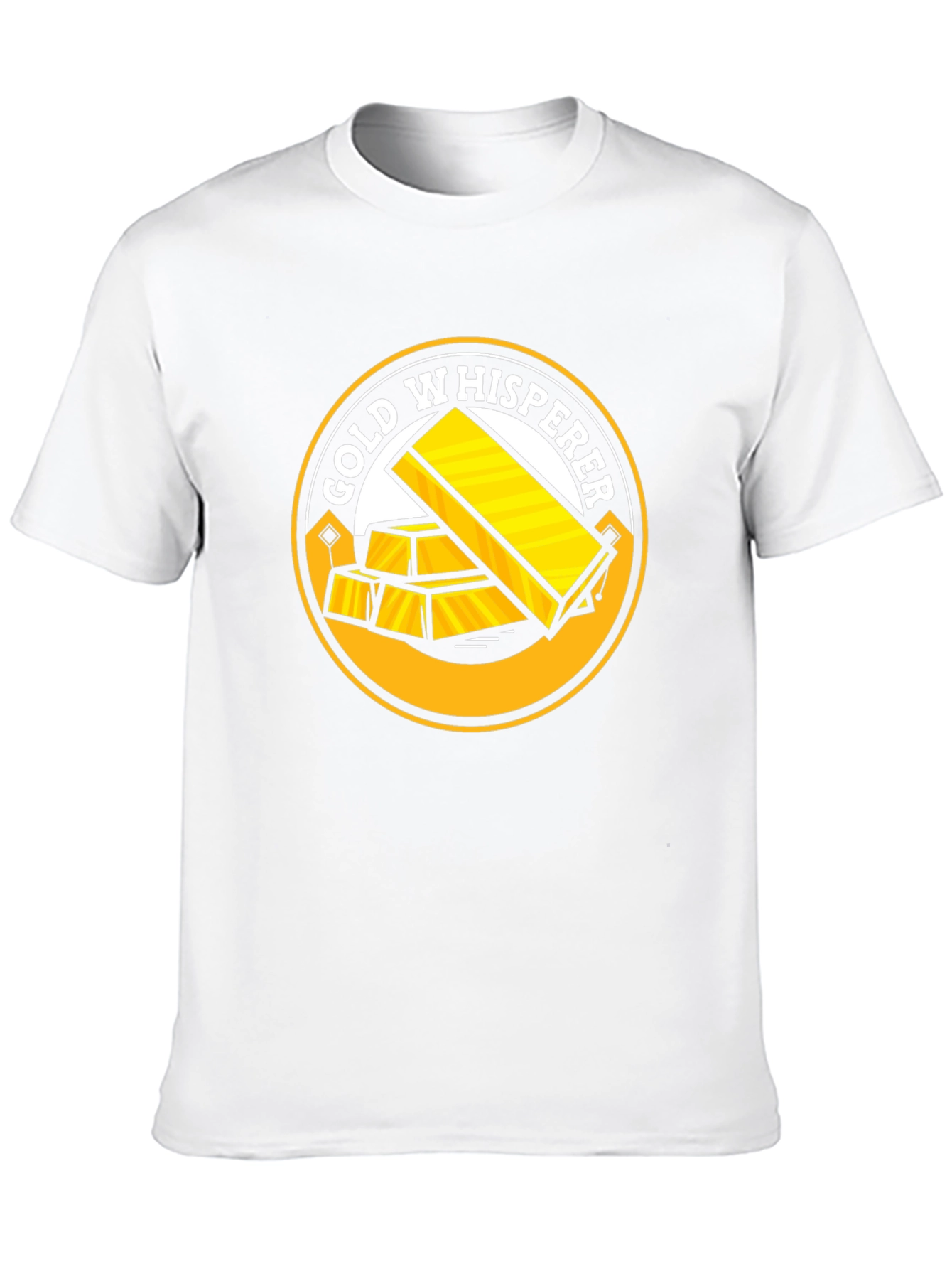 Gold Whisperer Black T-Shirt