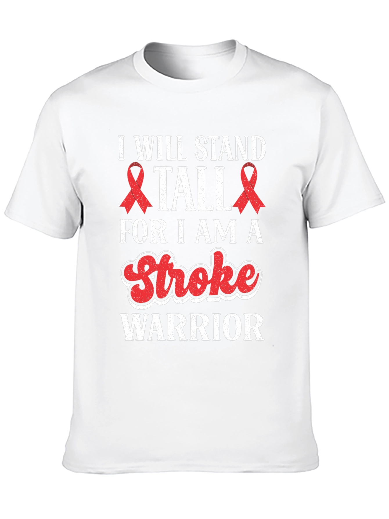 Stroke Warrior Awareness T-Shirt - Stand Tall