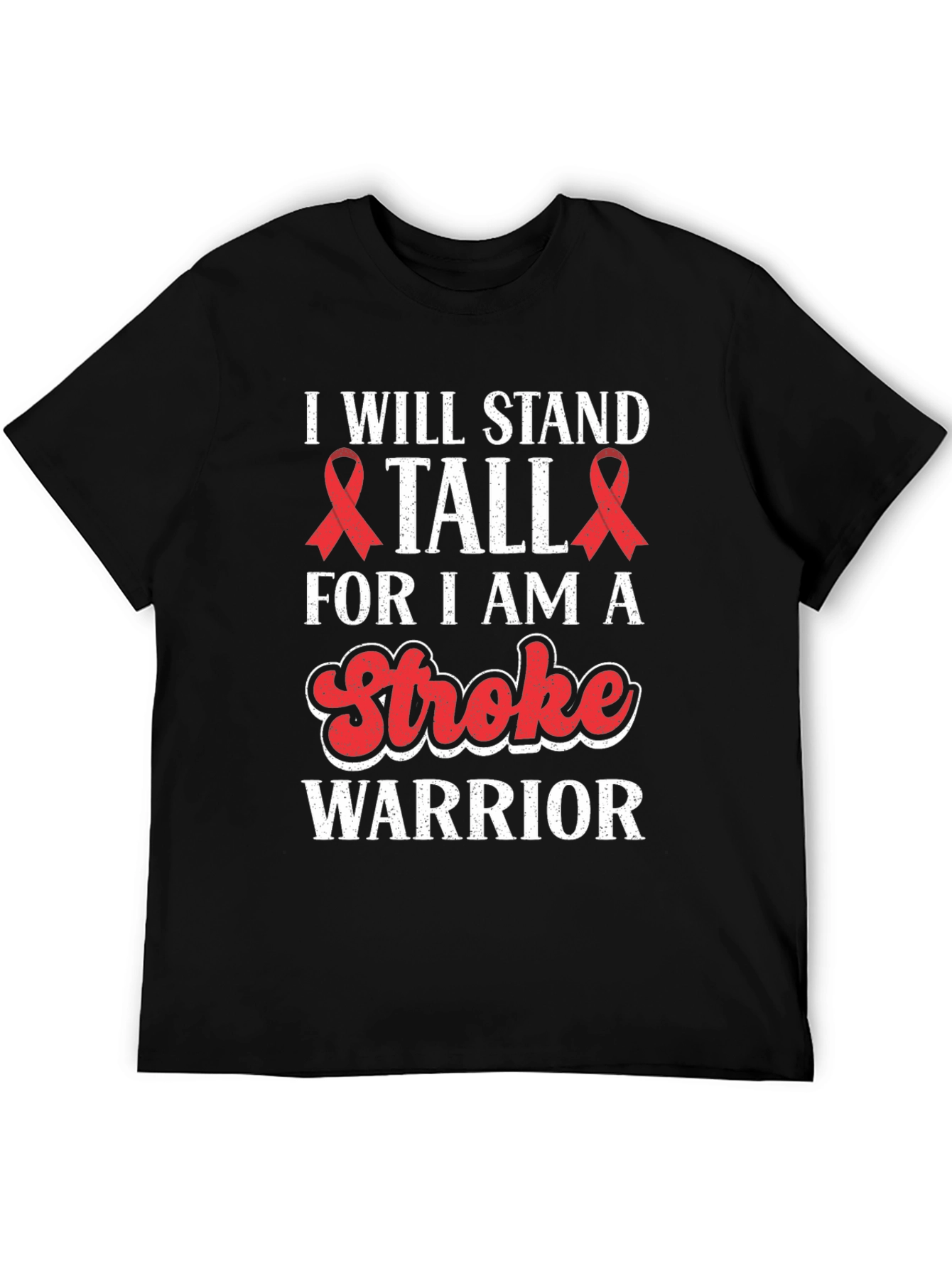 Stroke Warrior Awareness T-Shirt - Stand Tall