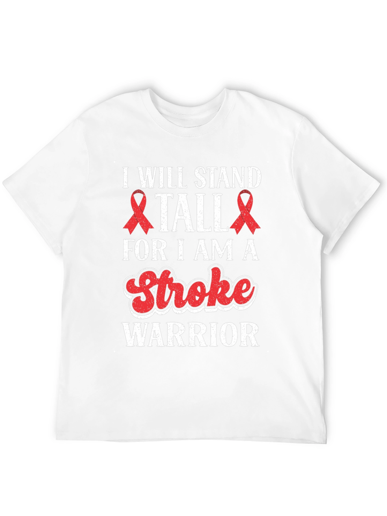 Stroke Warrior Awareness T-Shirt - Stand Tall