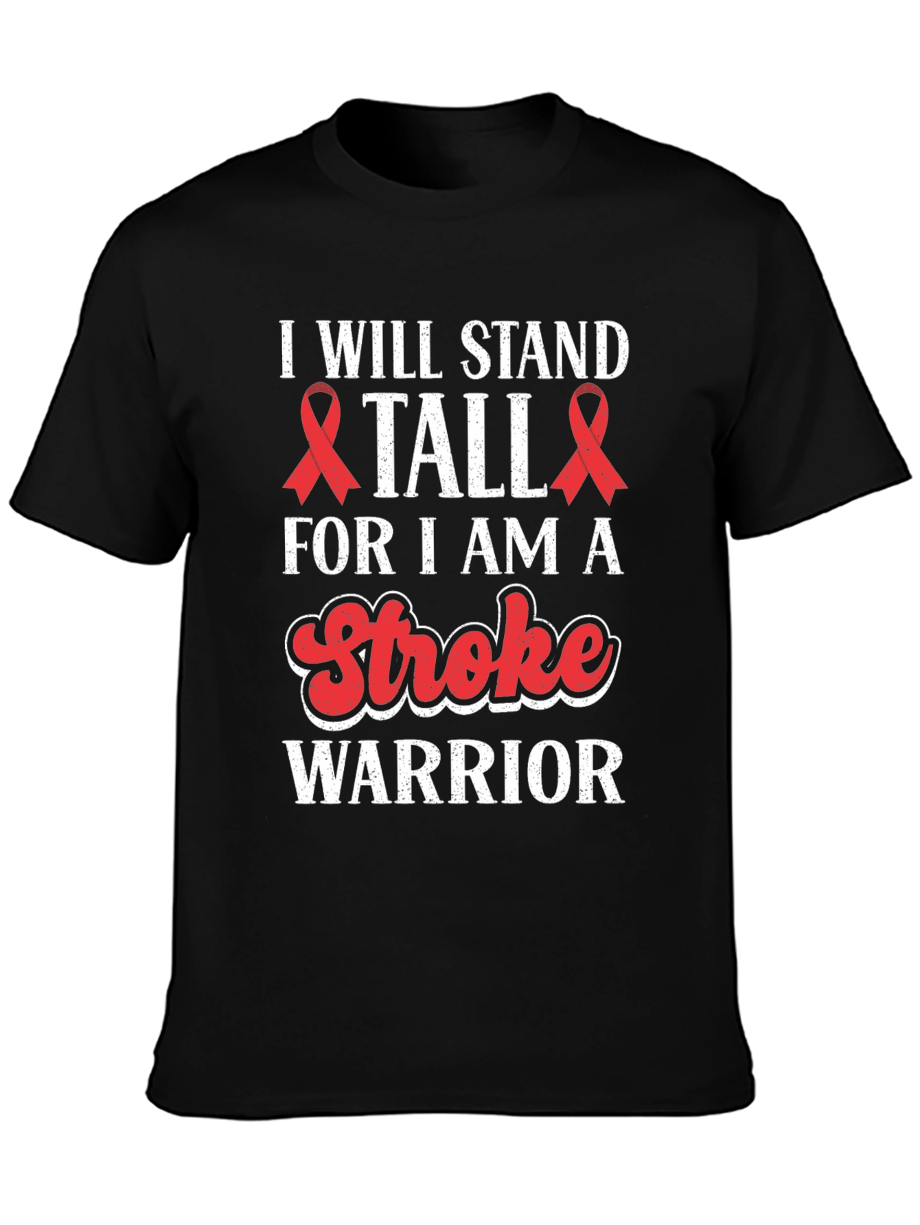 Stroke Warrior Awareness T-Shirt - Stand Tall