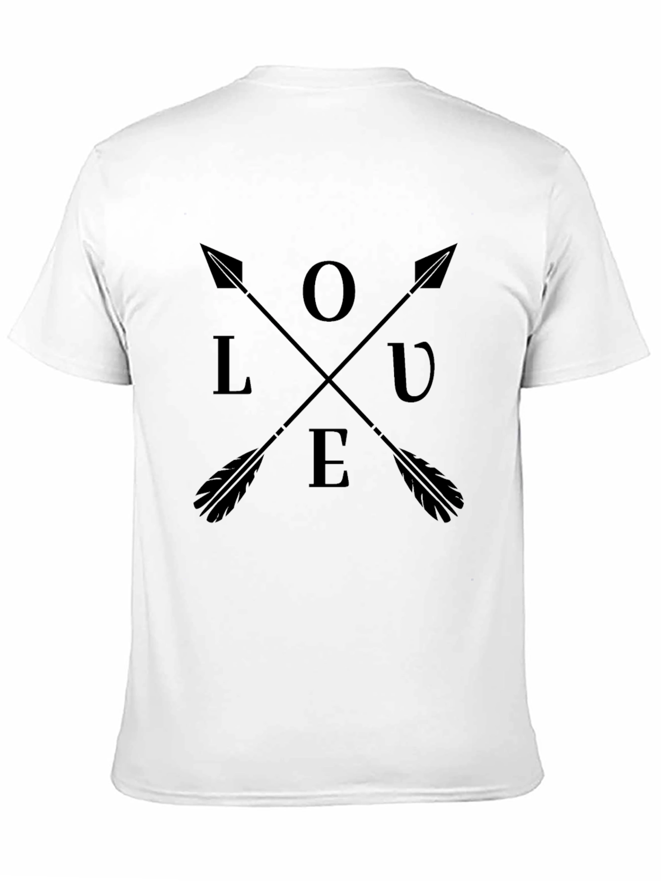 LOVE Arrows Graphic Tee - Black
