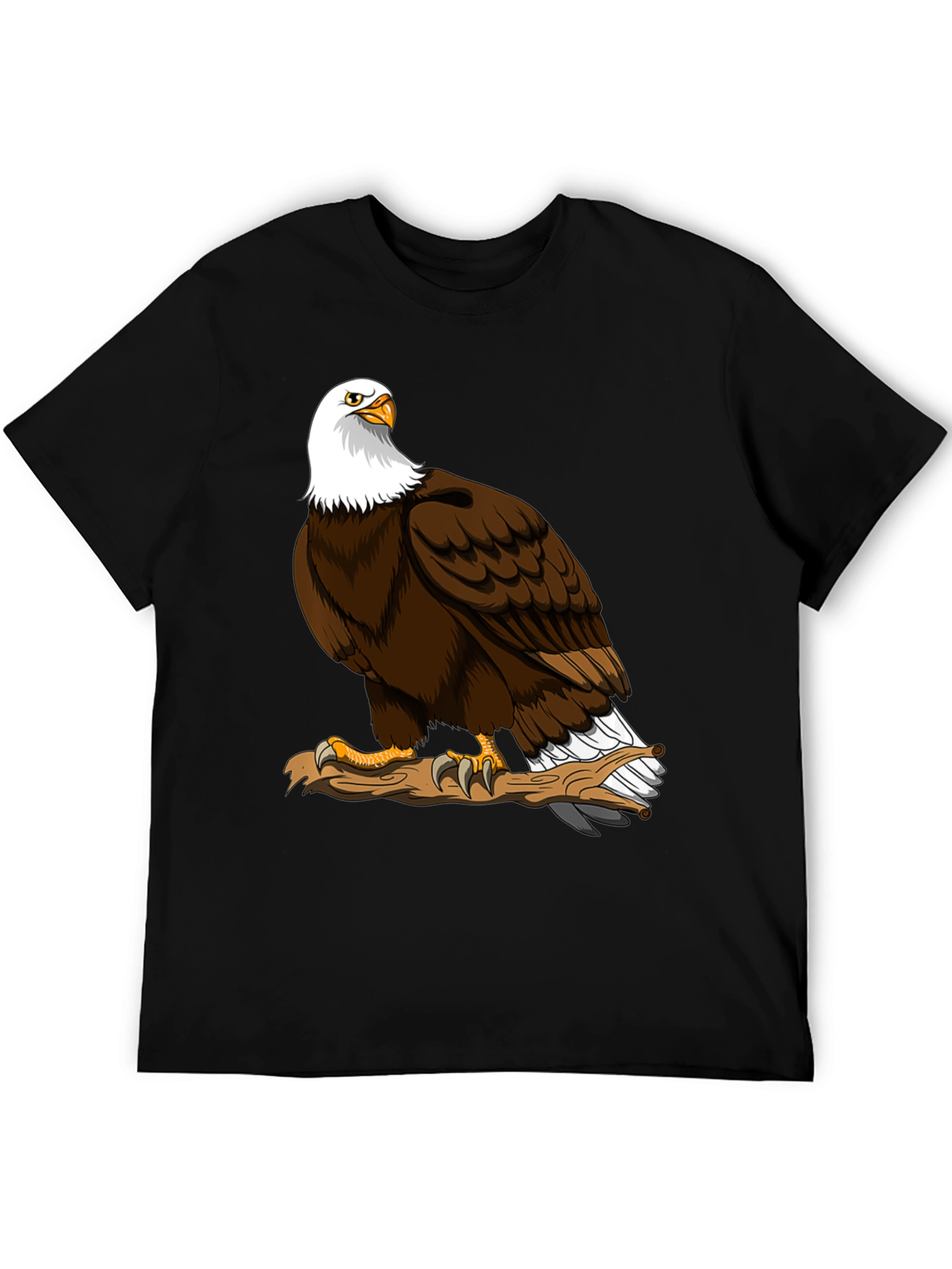 Eagle Graphic Tee - Mens Black T-Shirt