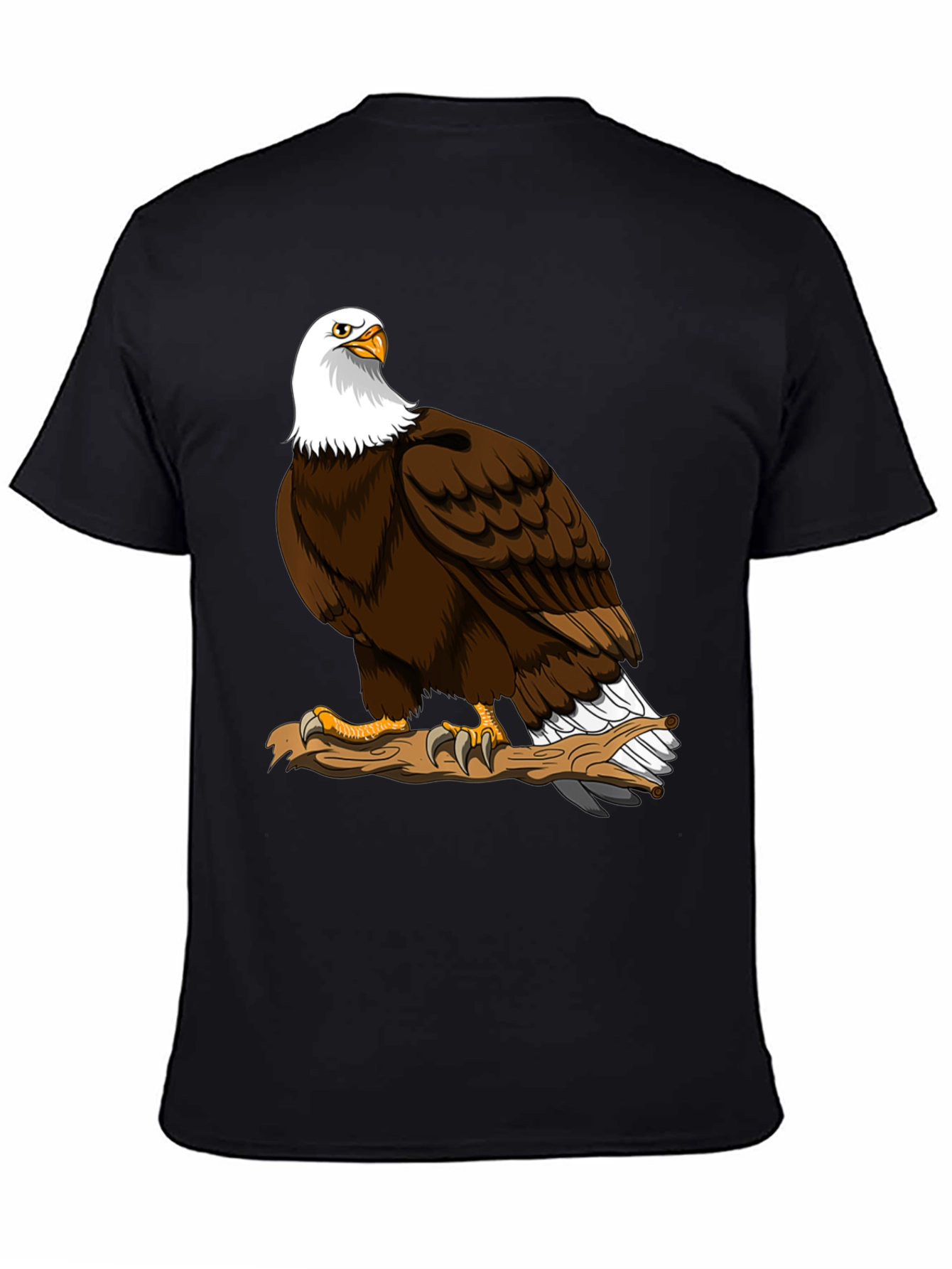 Eagle Graphic Tee - Mens Black T-Shirt