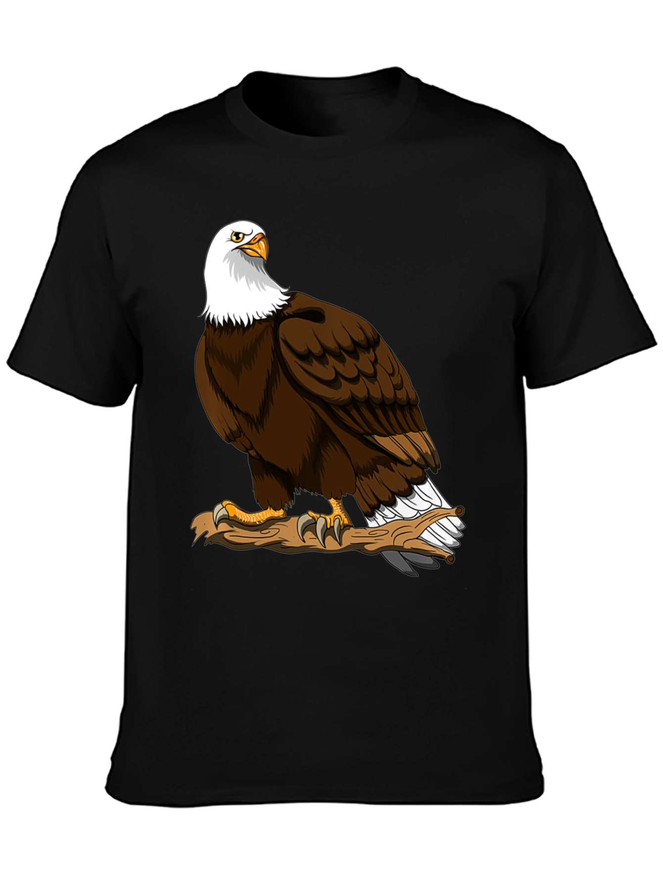 Eagle Graphic Tee - Mens Black T-Shirt