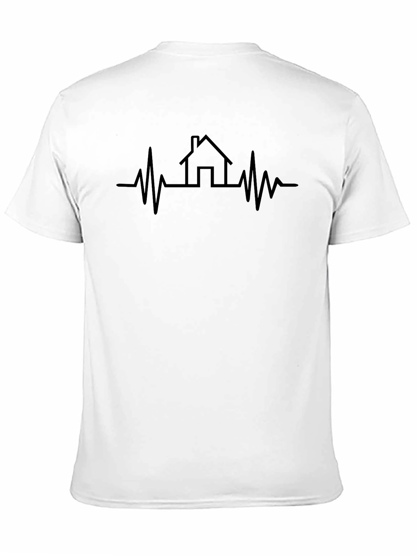 House Beat T-Shirt - Heartbeat Home Design Tee