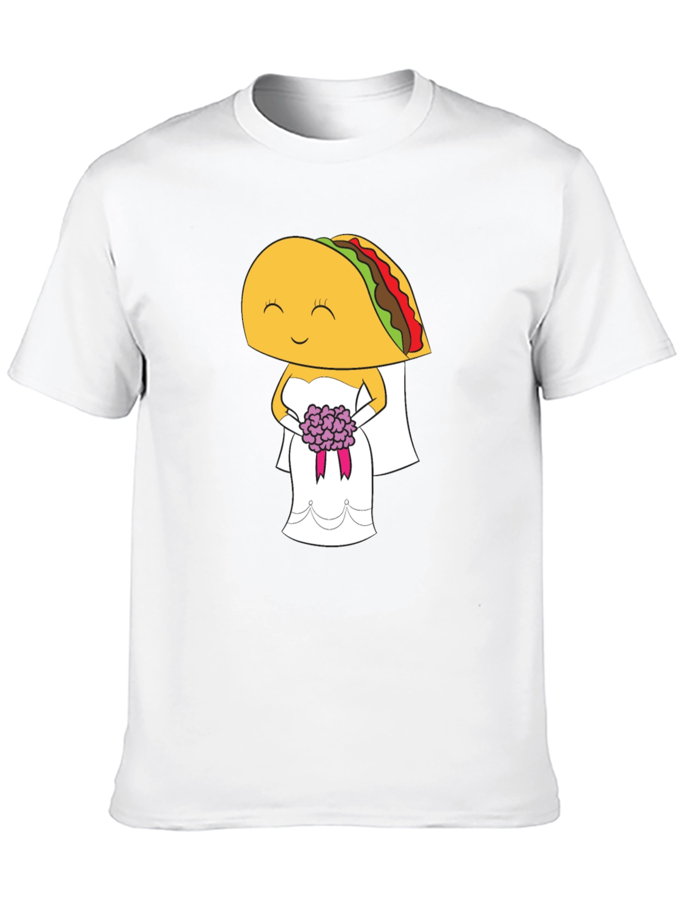 Taco Bride Graphic Tee - Funny Wedding T-Shirt