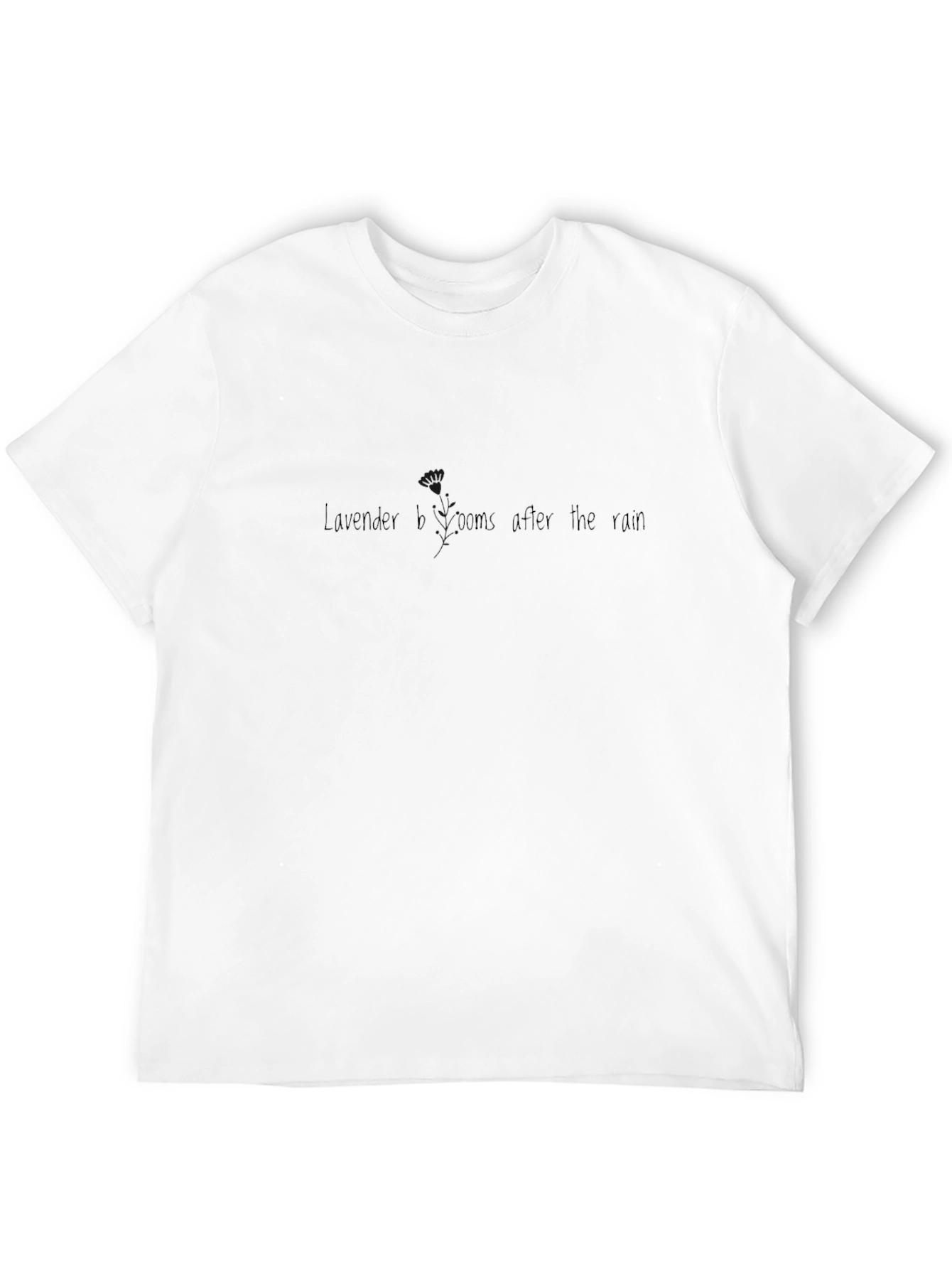 Lavender Blooms After the Rain T-Shirt