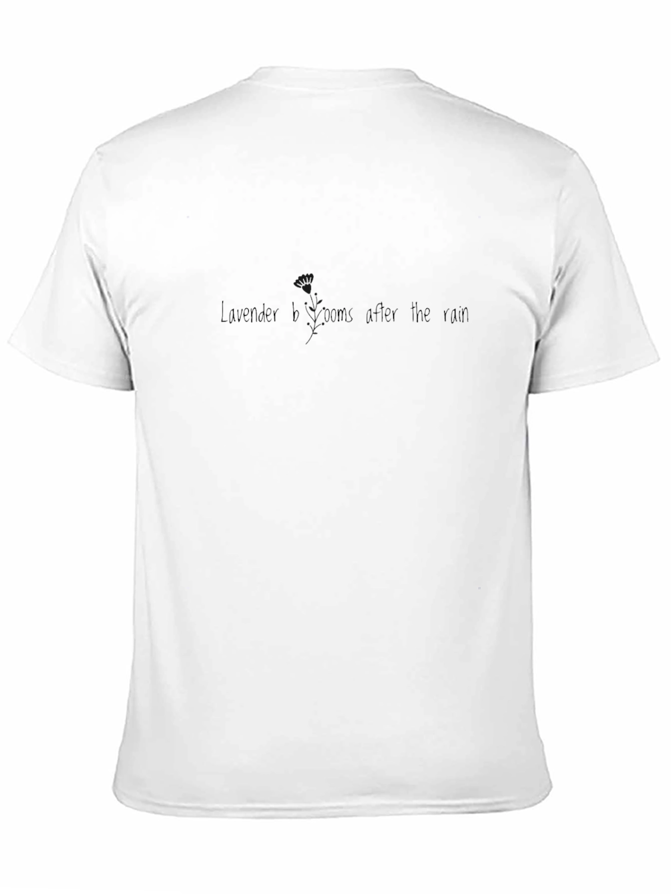 Lavender Blooms After the Rain T-Shirt