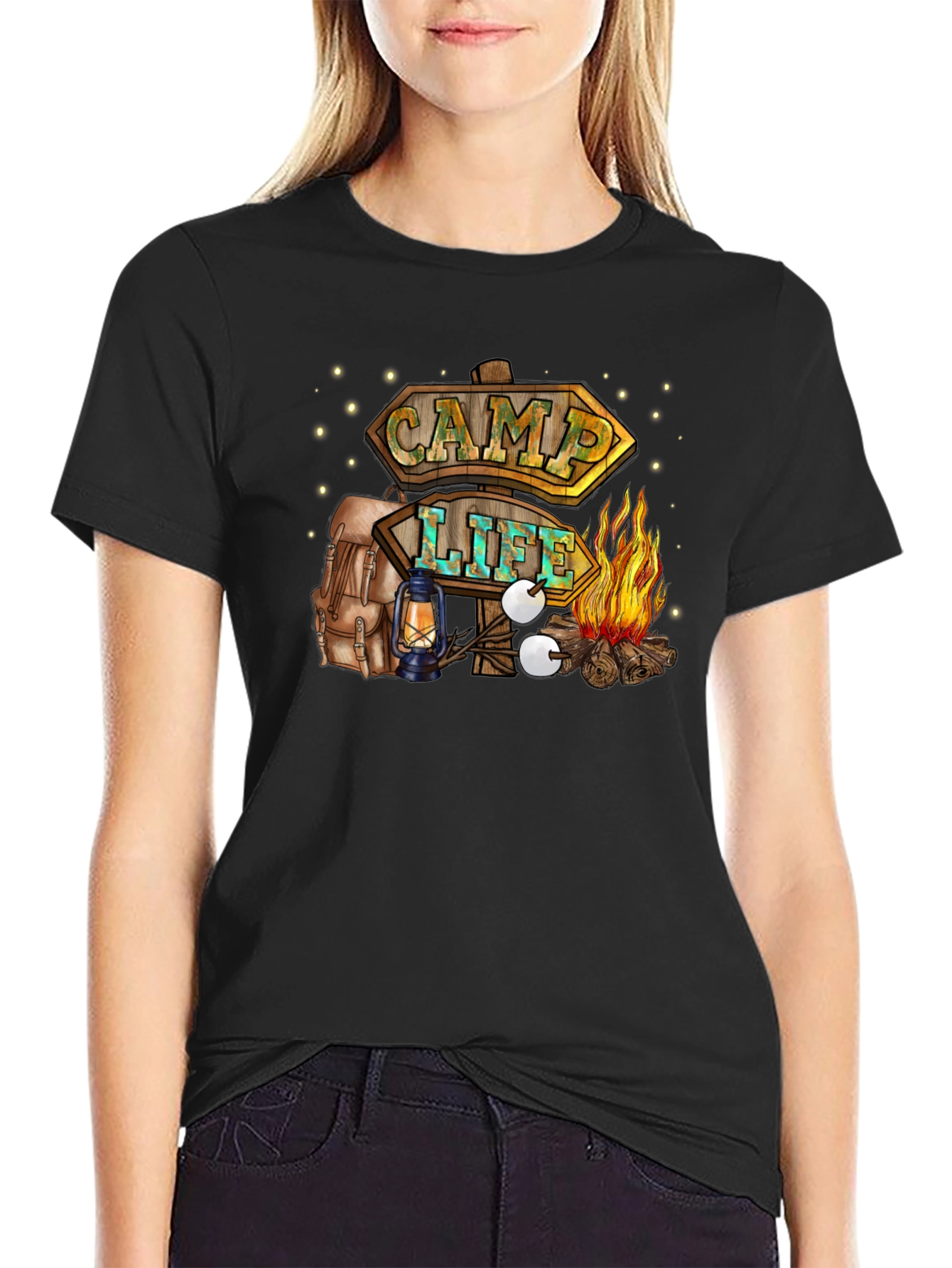 Camp Life T-Shirt - Outdoor Adventure Tee