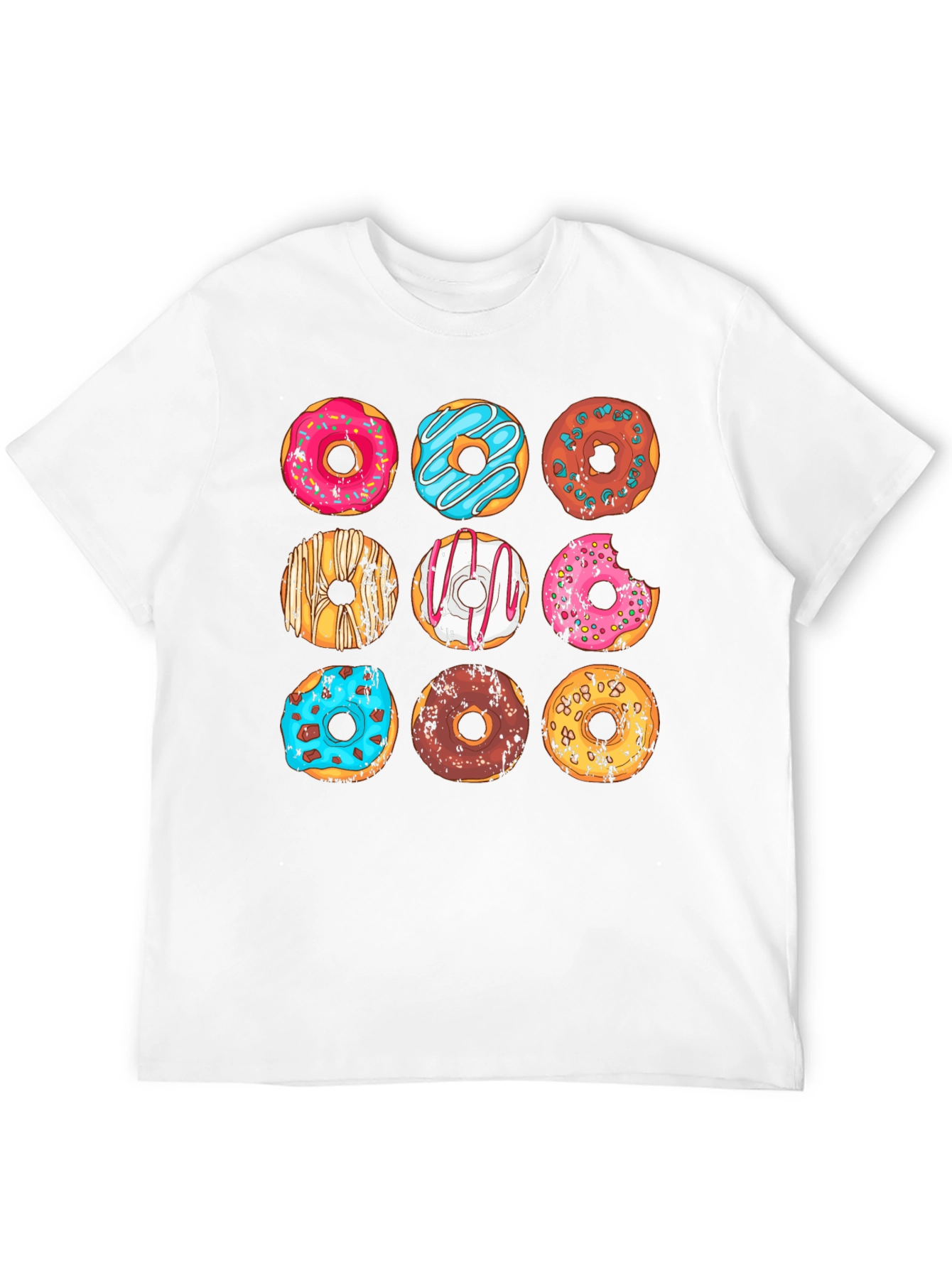 Donut Lovers T-Shirt: Delicious Doughnut Graphic Tee