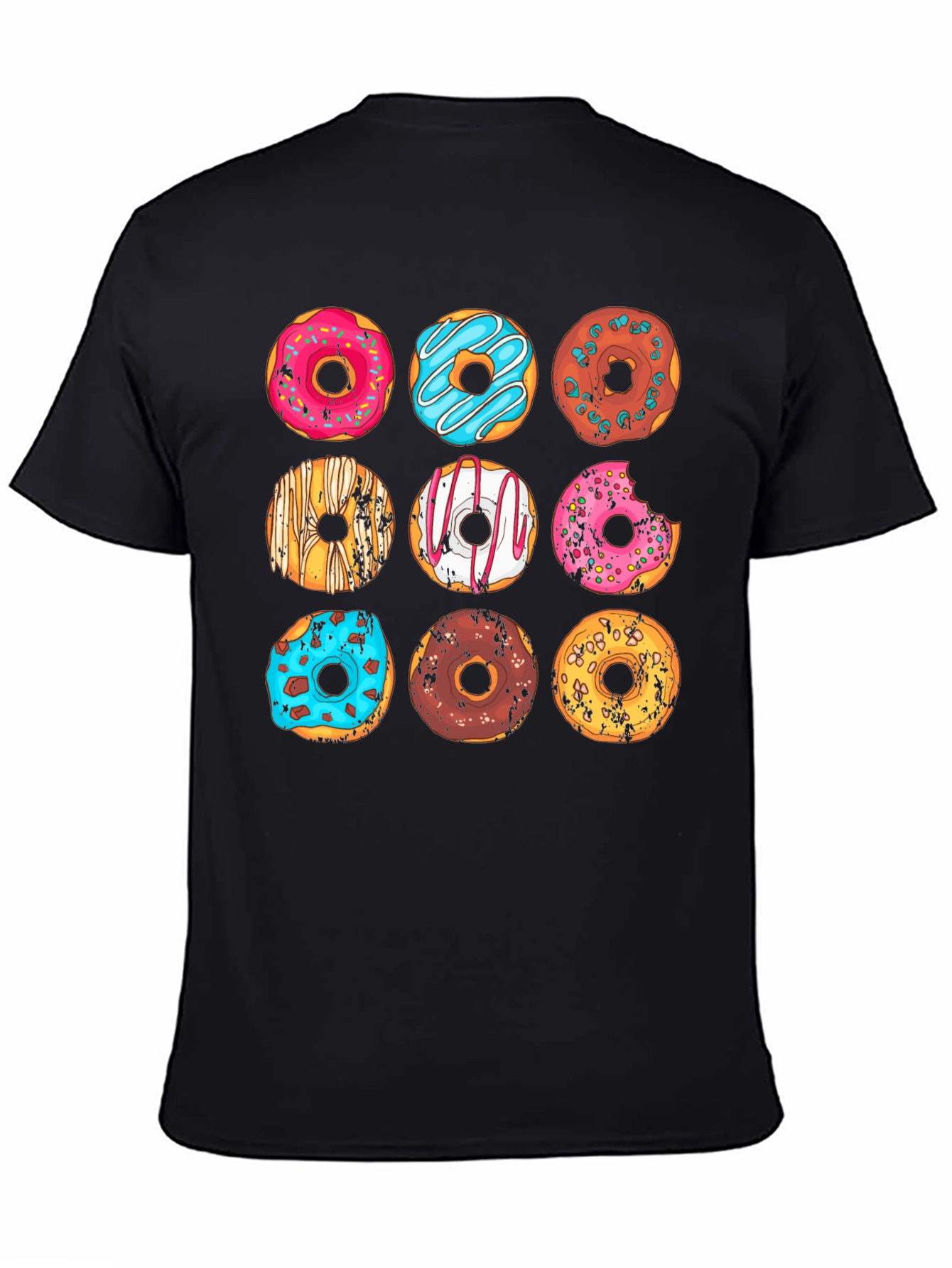 Donut Lovers T-Shirt: Delicious Doughnut Graphic Tee