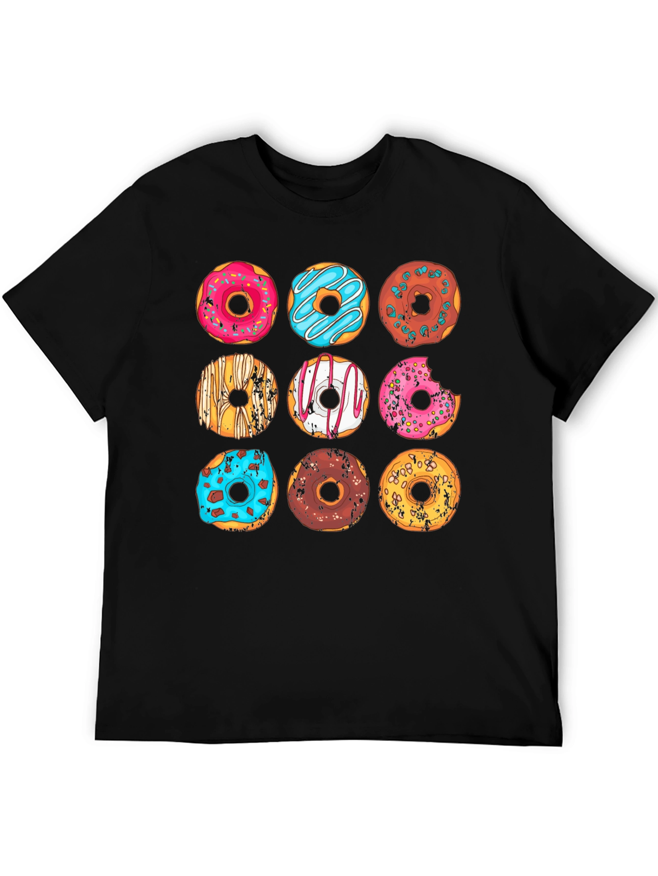 Donut Lovers T-Shirt: Delicious Doughnut Graphic Tee
