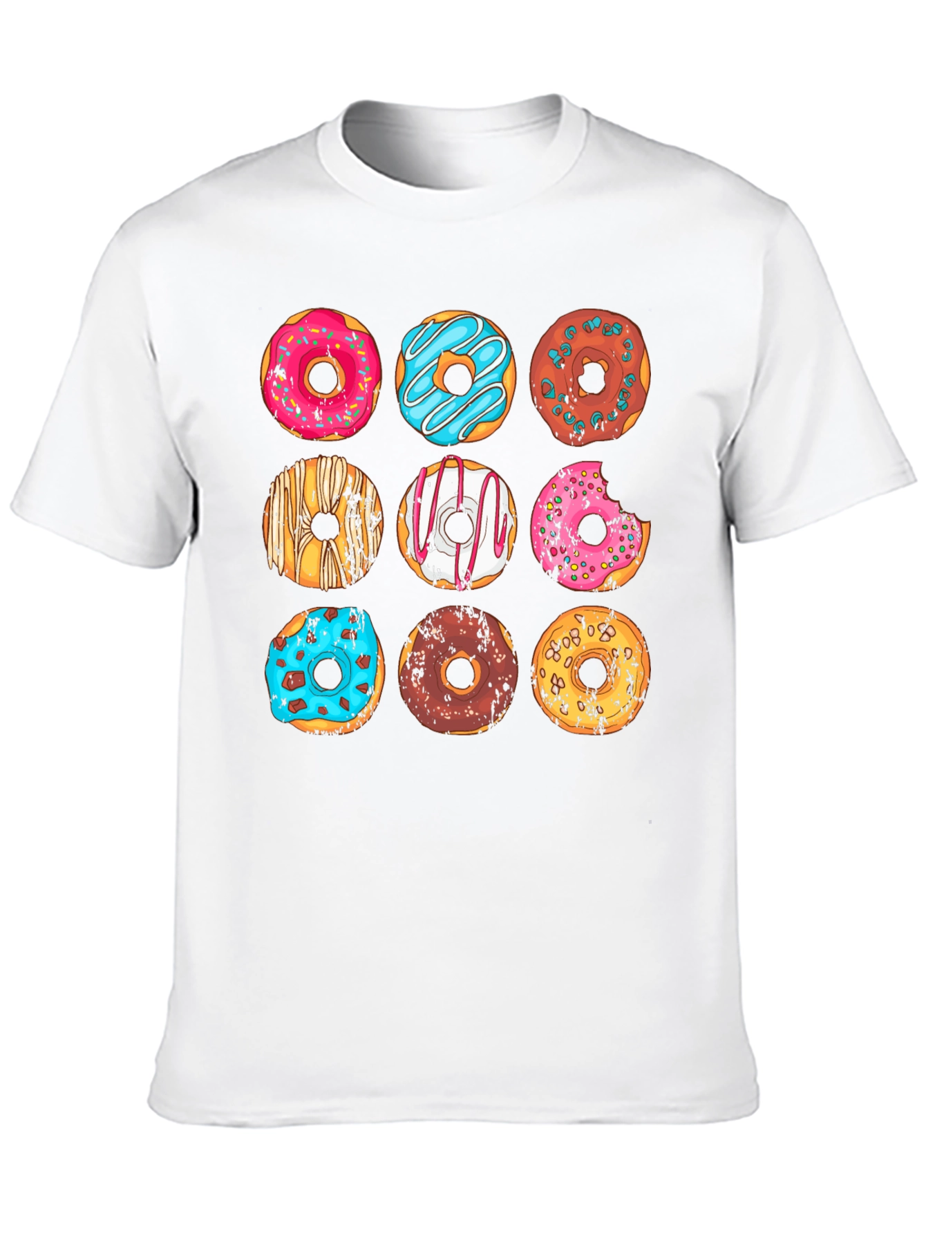 Donut Lovers T-Shirt: Delicious Doughnut Graphic Tee