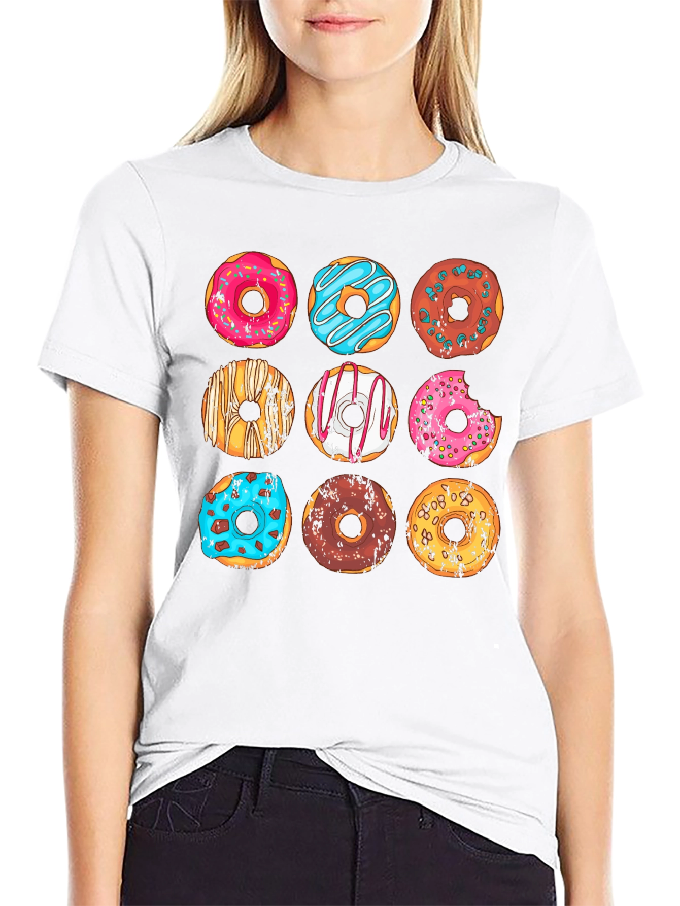 Donut Lovers T-Shirt: Delicious Doughnut Graphic Tee