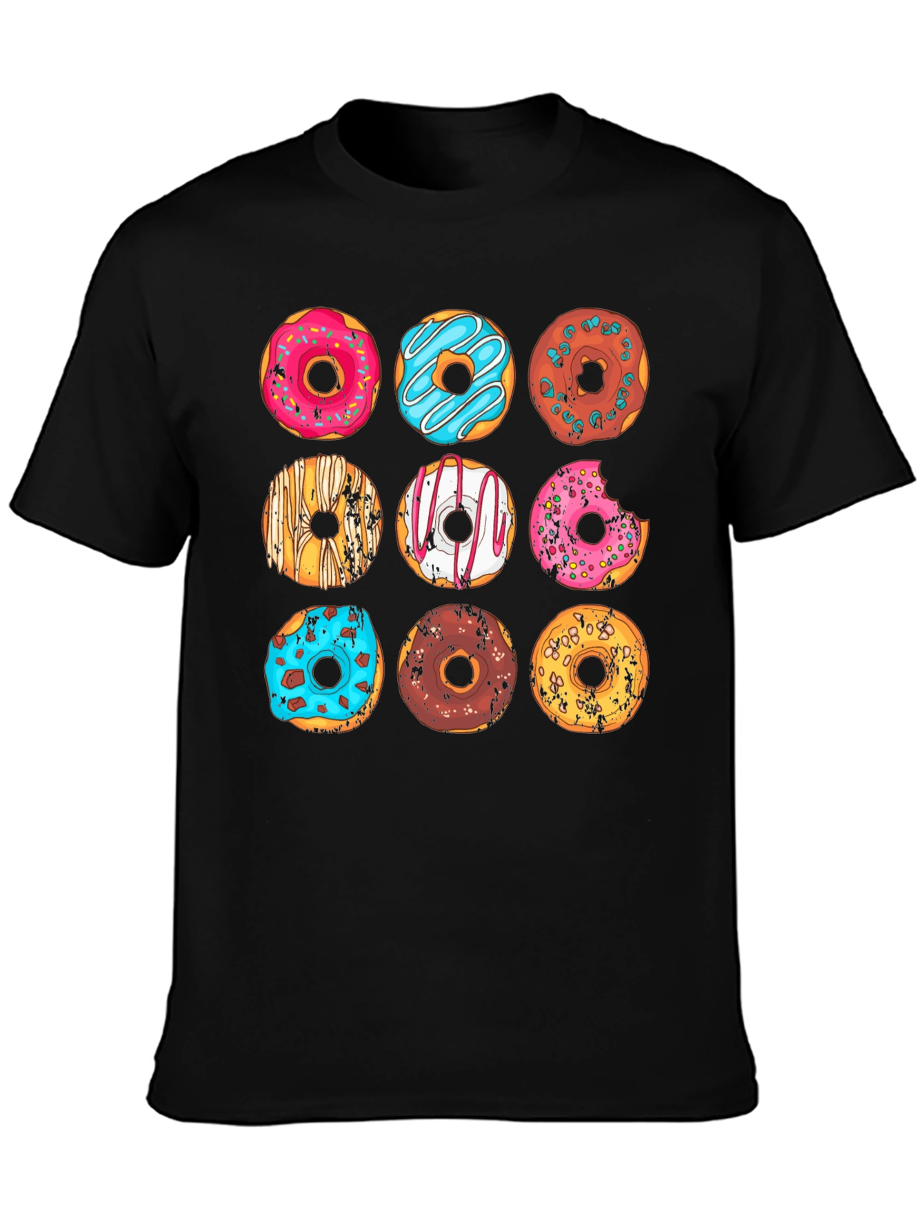 Donut Lovers T-Shirt: Delicious Doughnut Graphic Tee