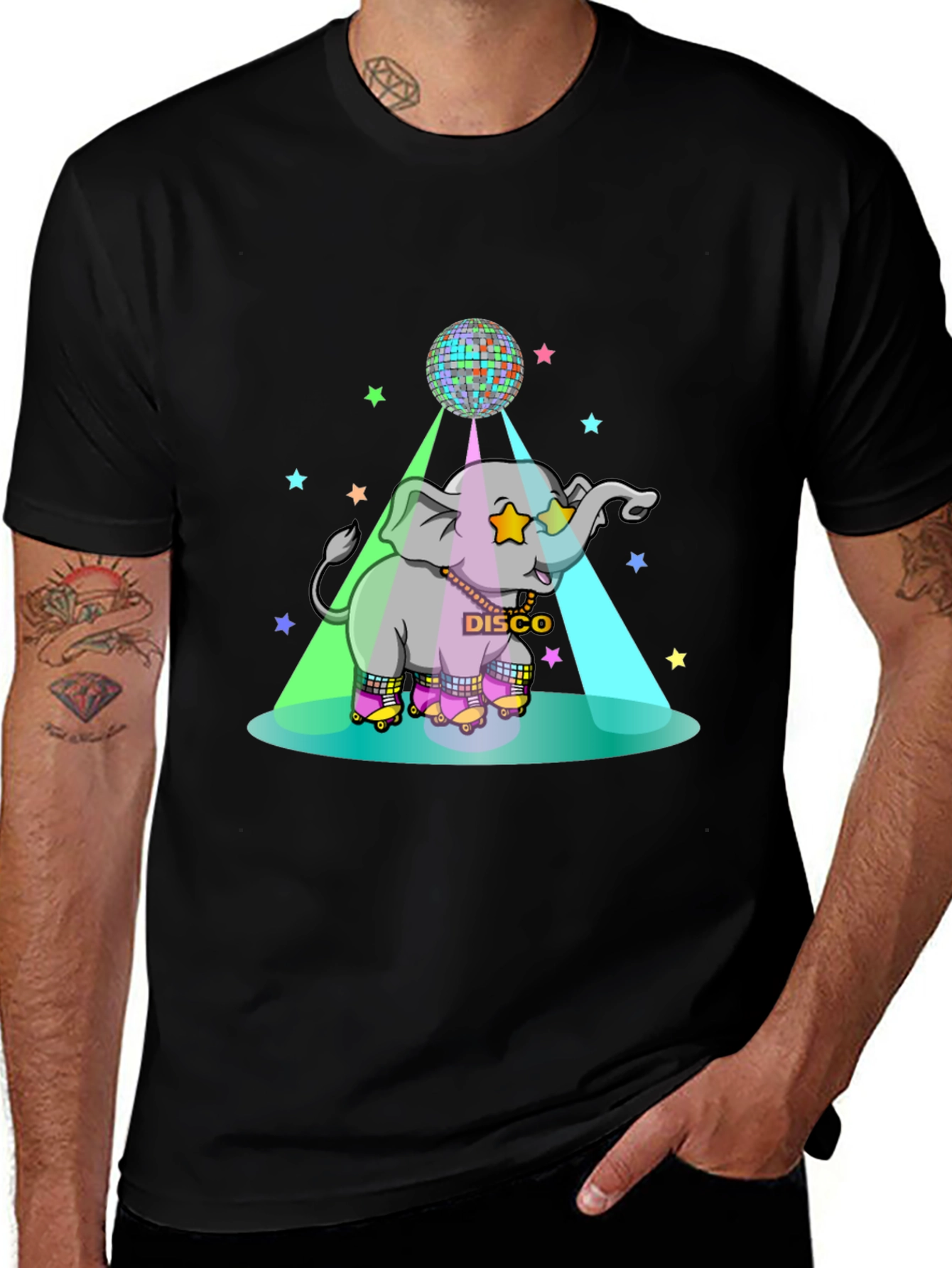 Disco Elephant T-Shirt