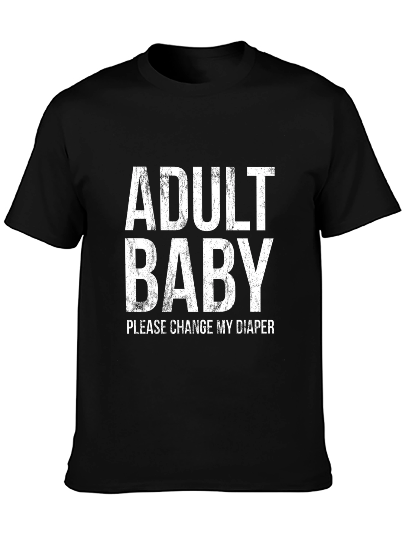 Adult Baby T-Shirt - Funny Novelty Tee
