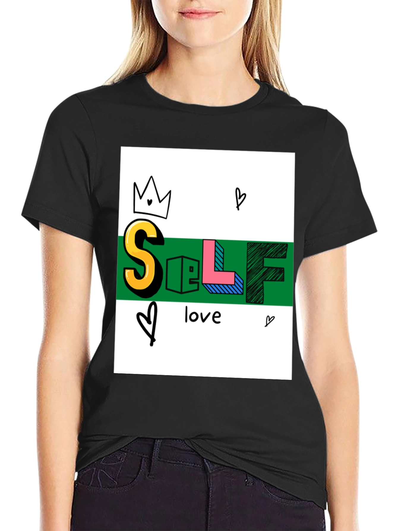 Self Love Graphic T-Shirt Stylish Cotton Tee