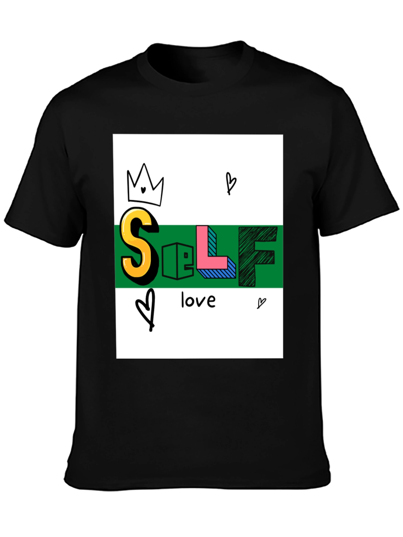 Self Love Graphic T-Shirt Stylish Cotton Tee