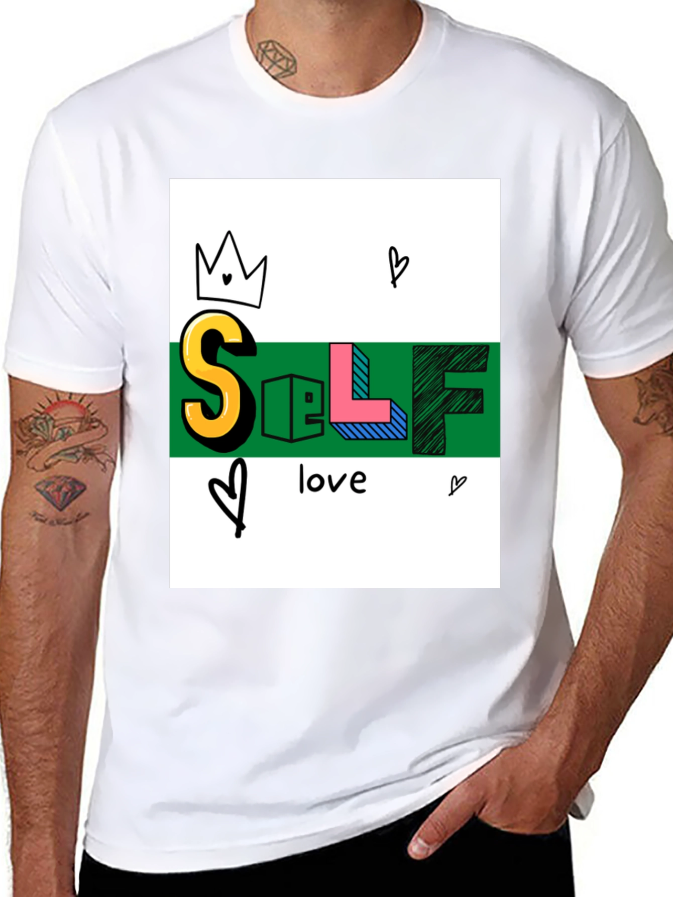 Self Love Graphic T-Shirt Stylish Cotton Tee