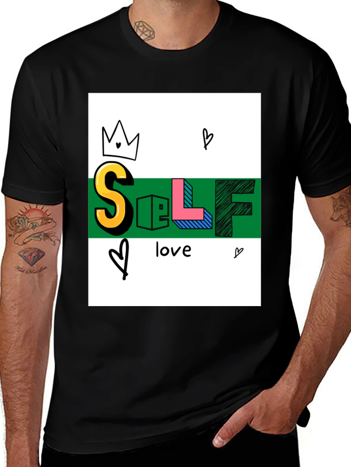 Self Love Graphic T-Shirt Stylish Cotton Tee