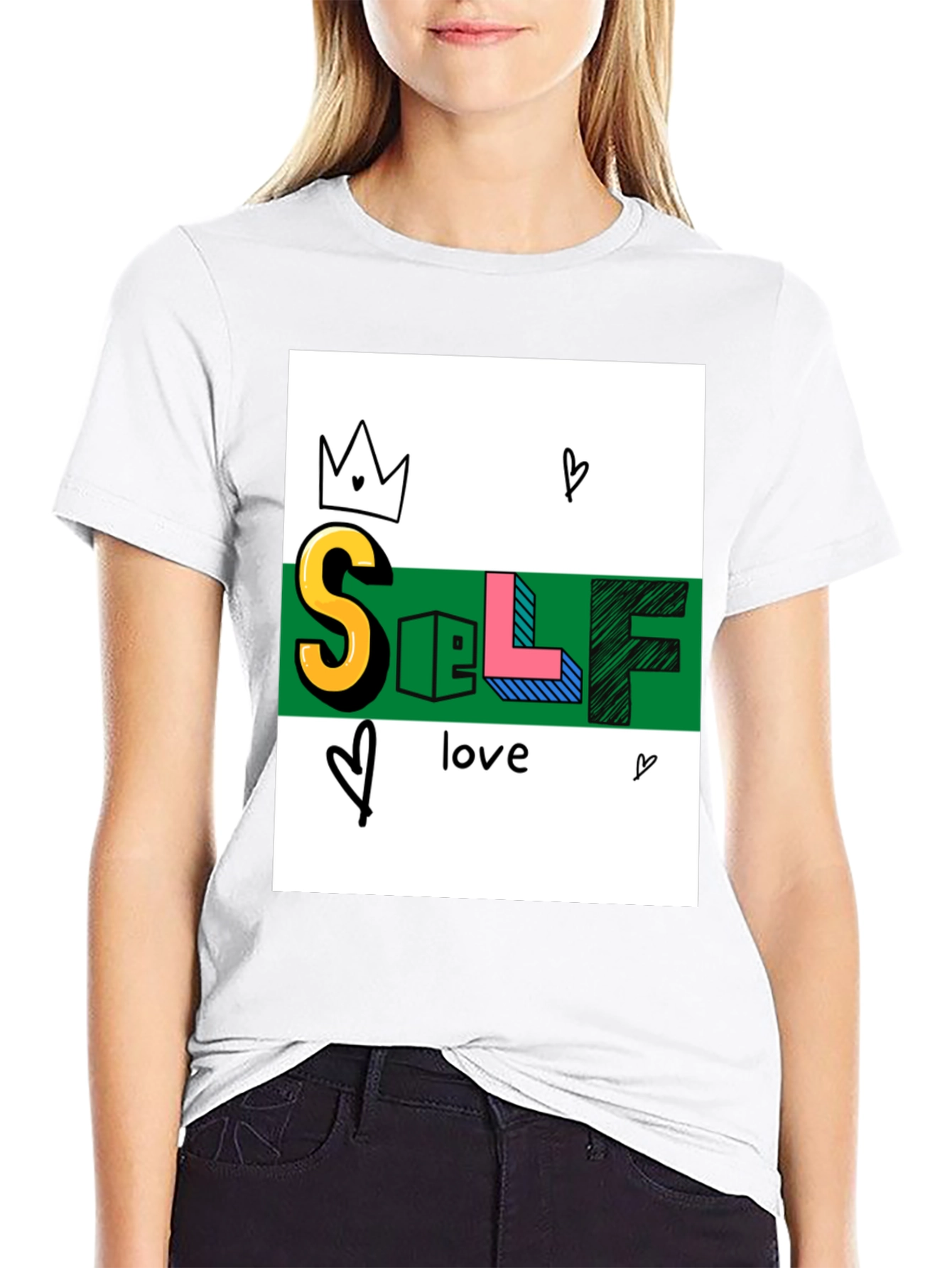 Self Love Graphic T-Shirt Stylish Cotton Tee