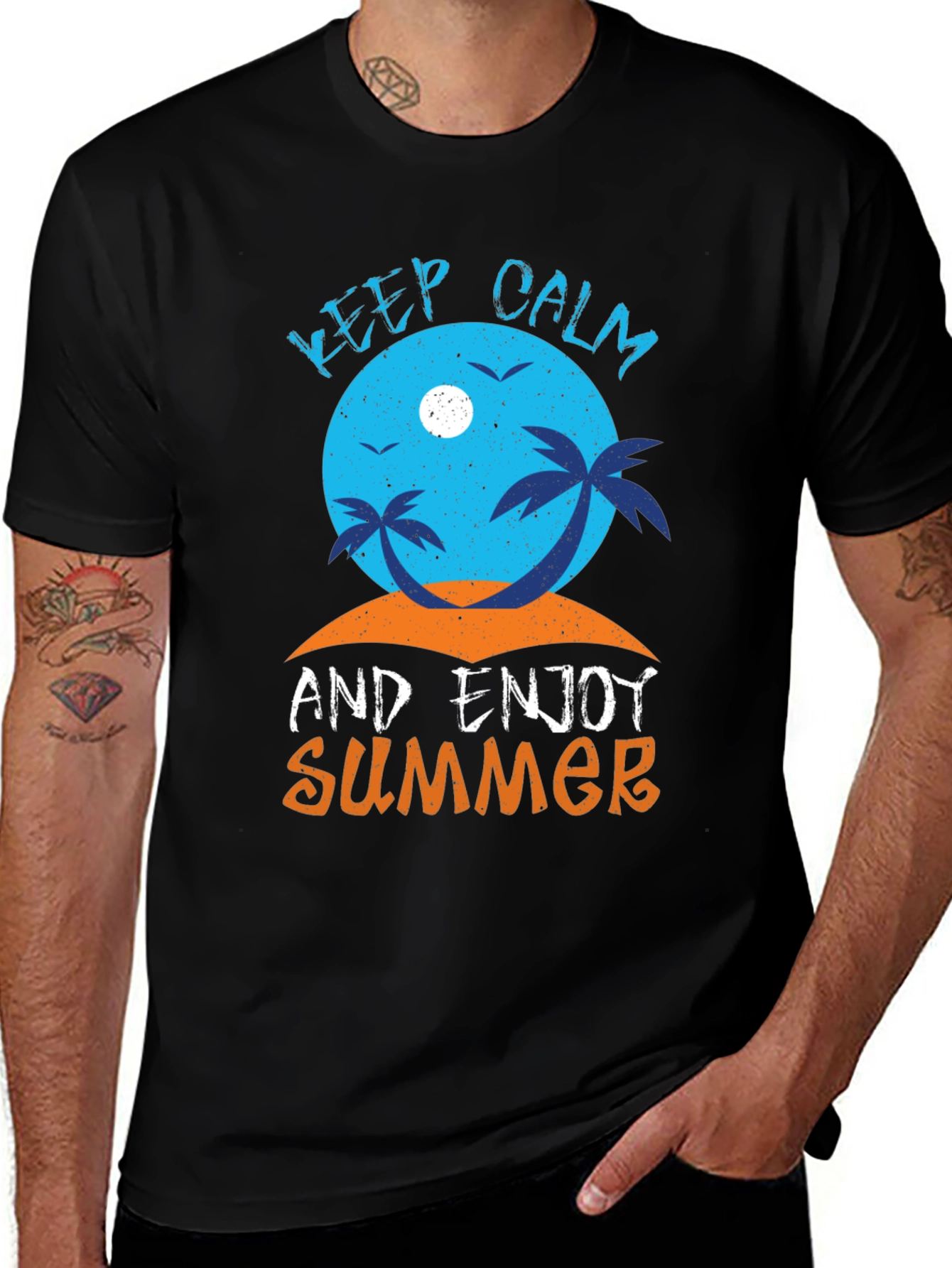 Keep Calm and Enjoy Summer T-Shirt