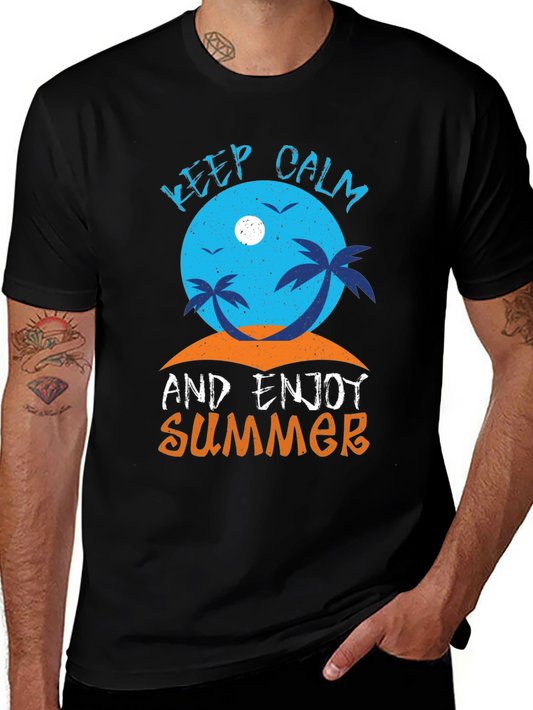 Keep Calm and Enjoy Summer T-Shirt