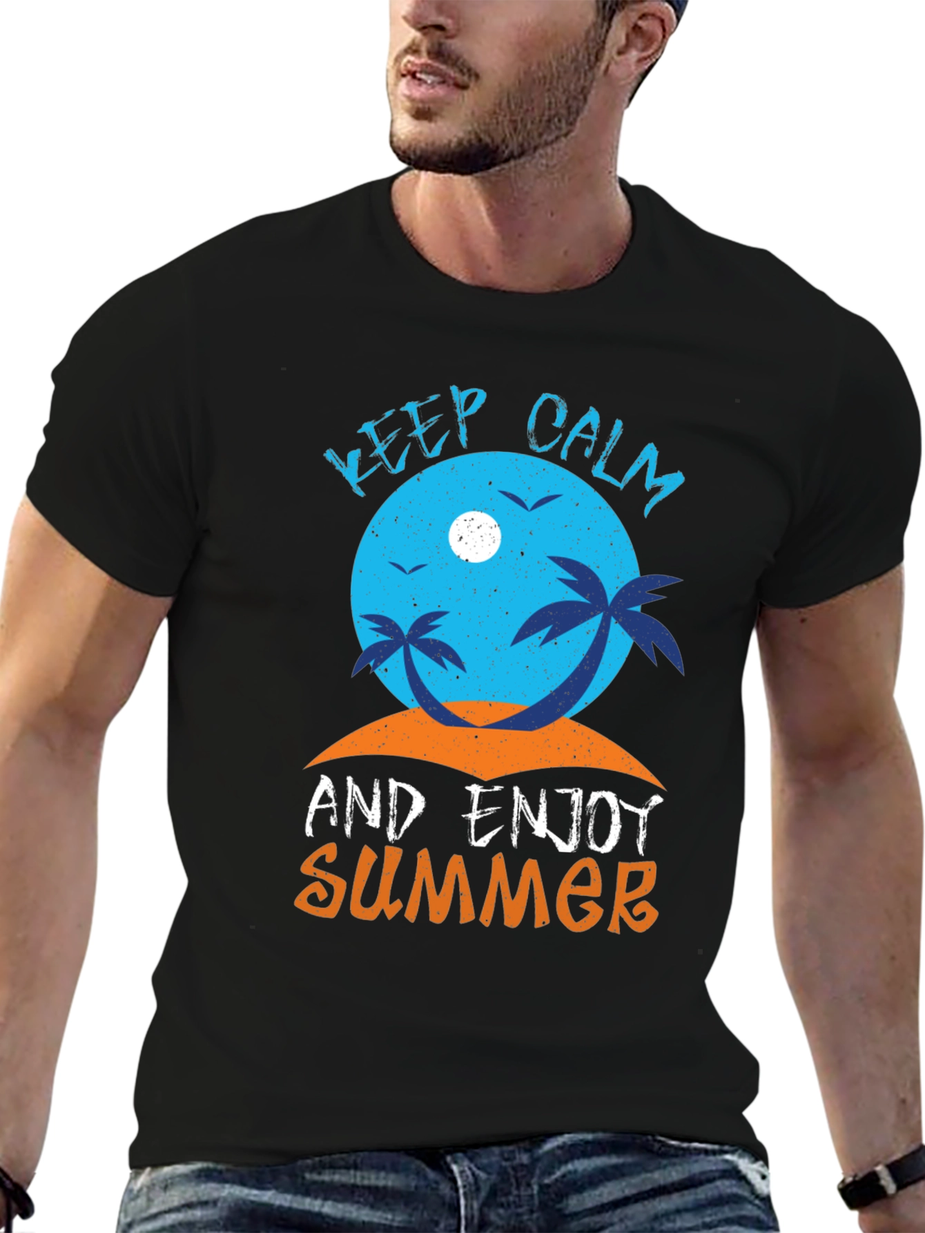Keep Calm and Enjoy Summer T-Shirt