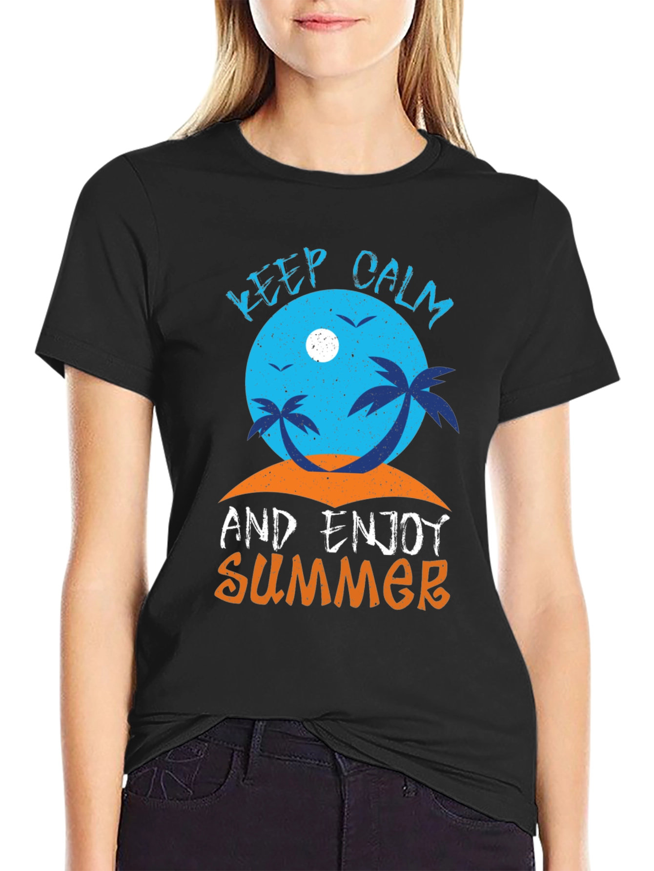 Keep Calm and Enjoy Summer T-Shirt