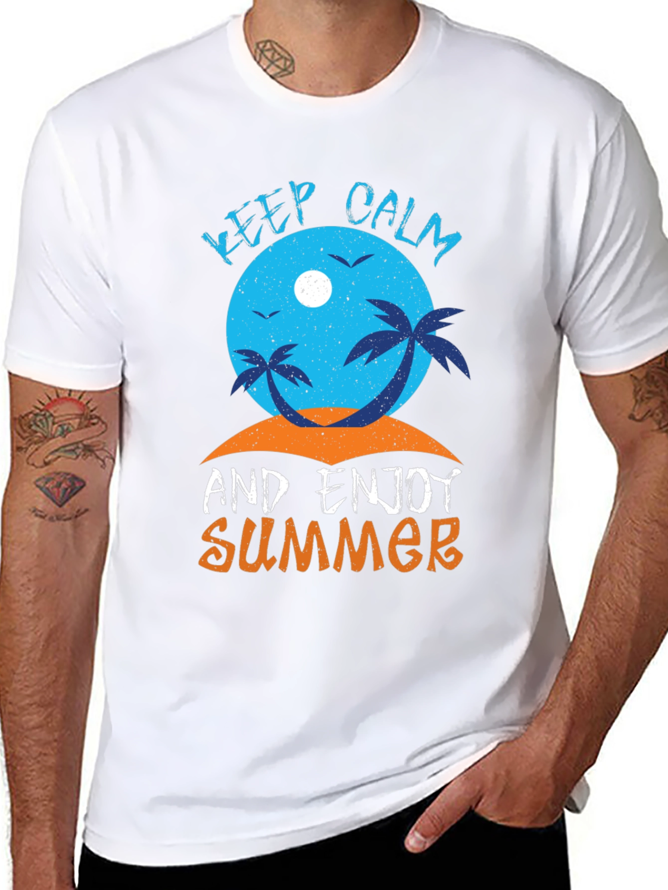 Keep Calm and Enjoy Summer T-Shirt