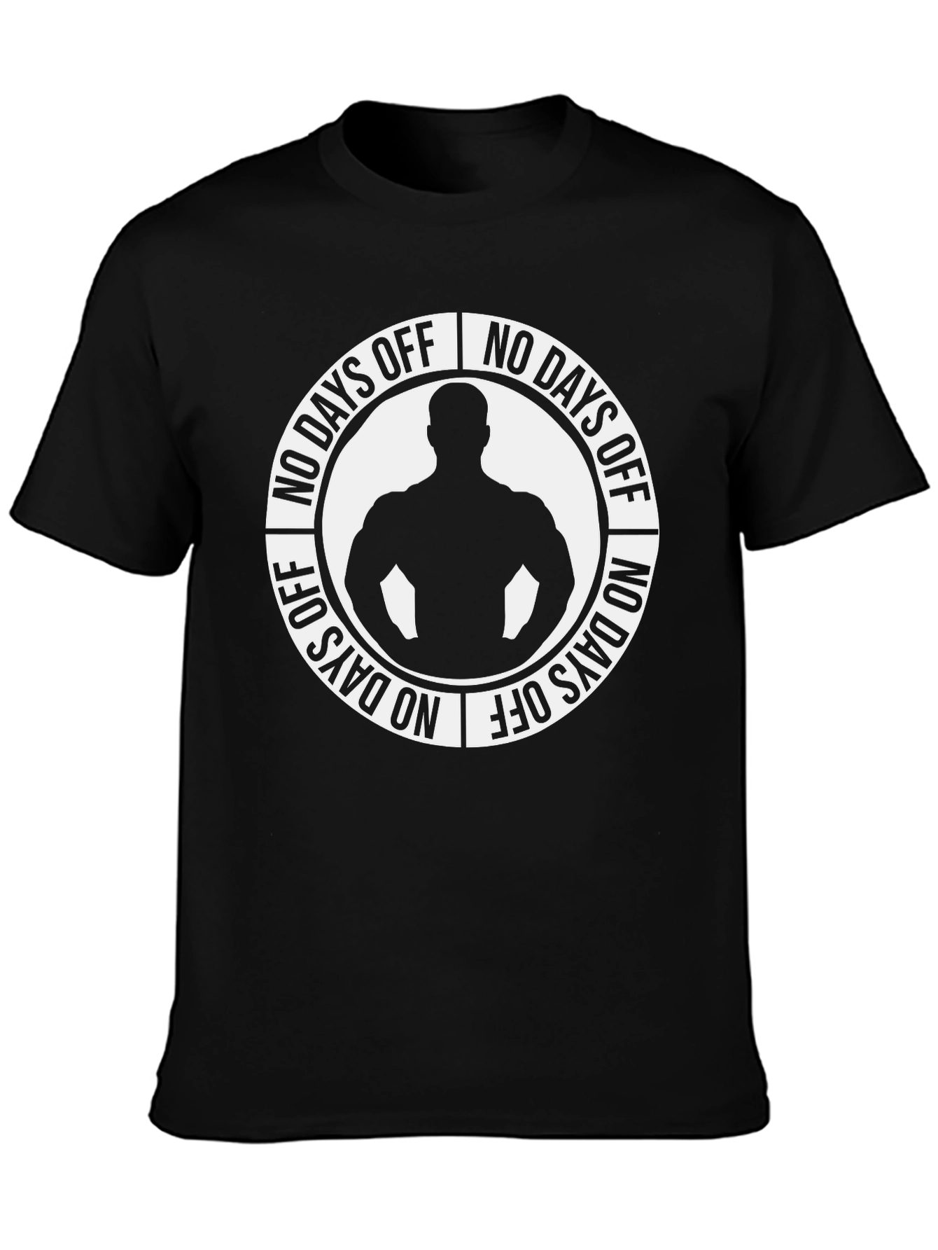 No Days Off Gym Bodybuilder T-Shirt