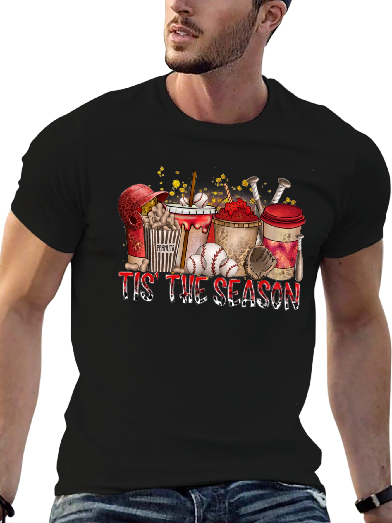 Tis the Season Baseball T-Shirt