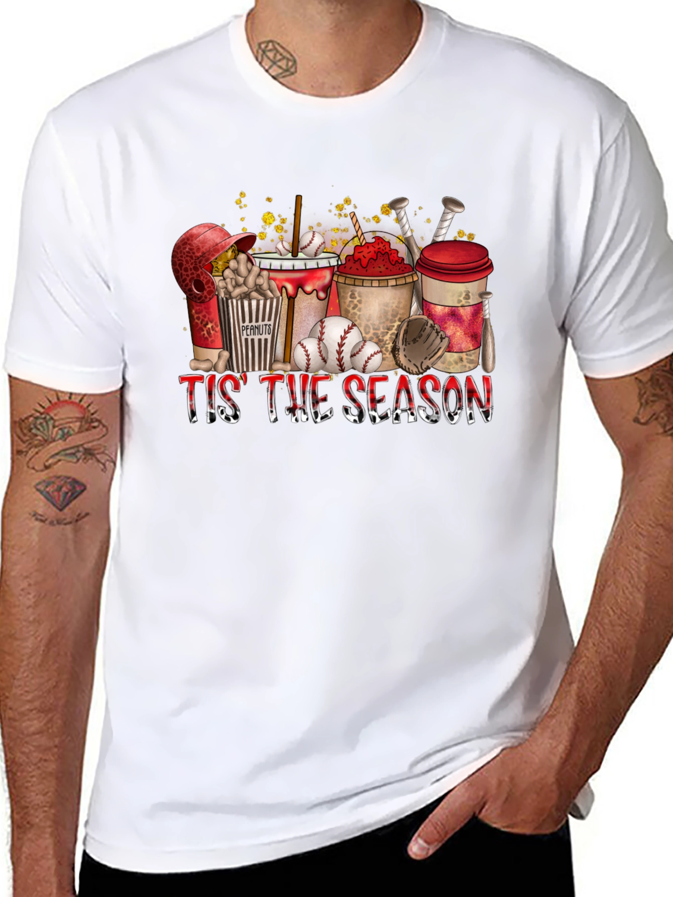 Tis the Season Baseball T-Shirt