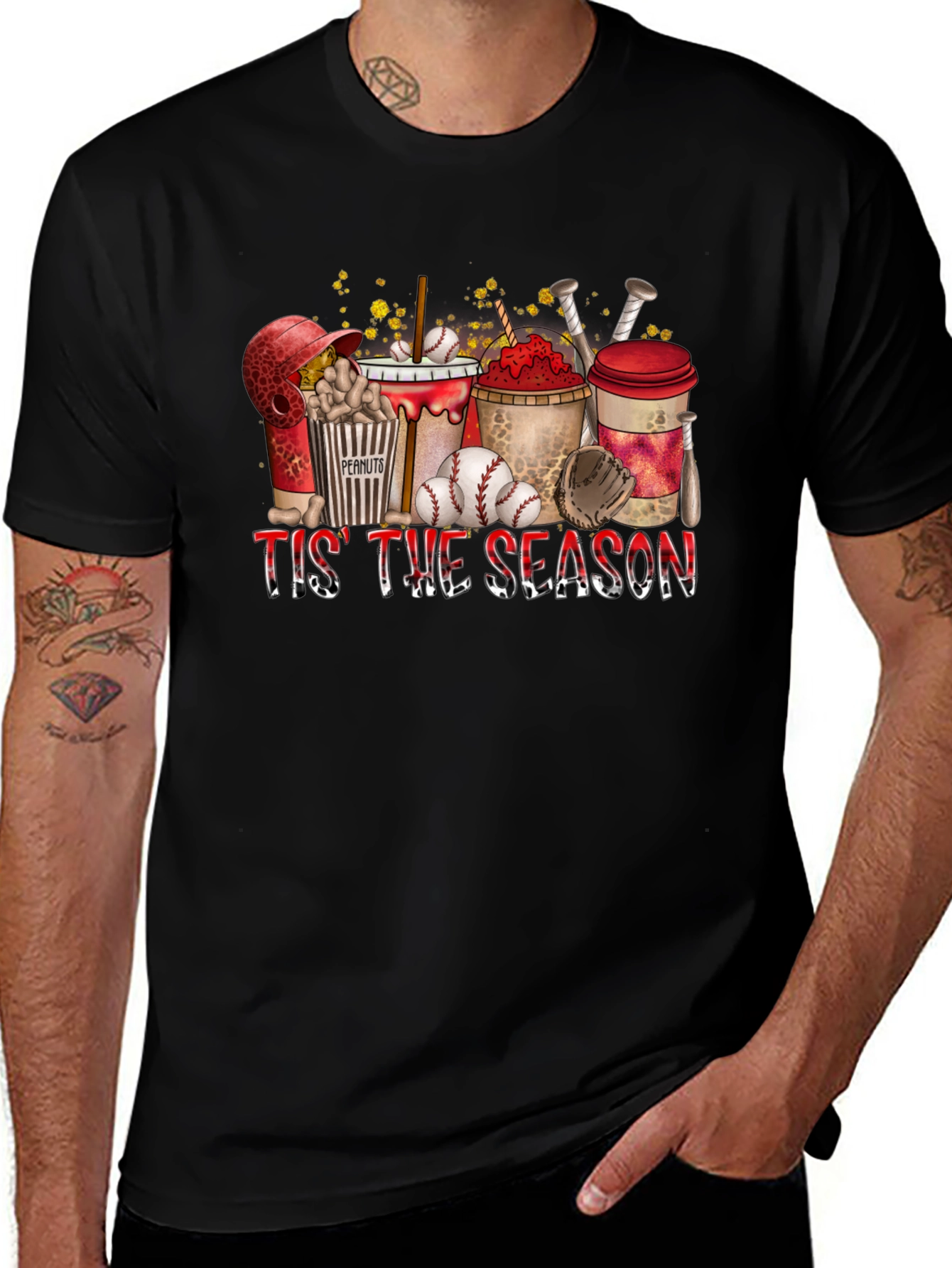 Tis the Season Baseball T-Shirt