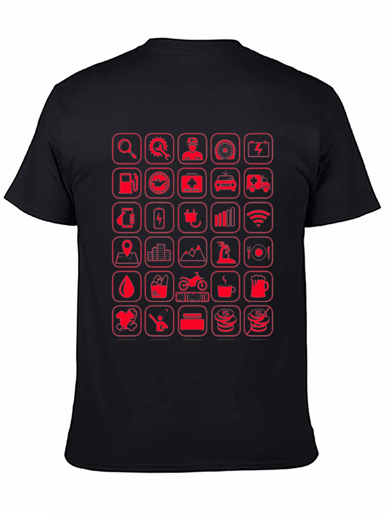 Tech Icons Graphic T-Shirt