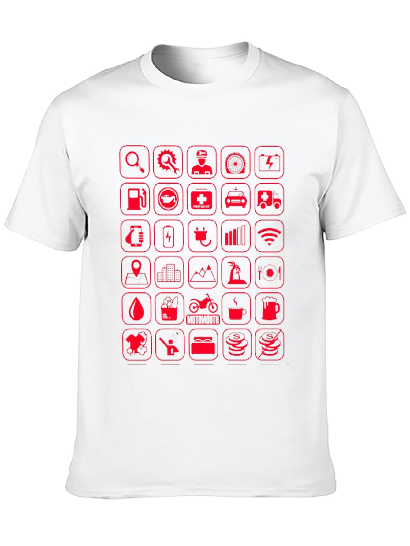 Tech Icons Graphic T-Shirt