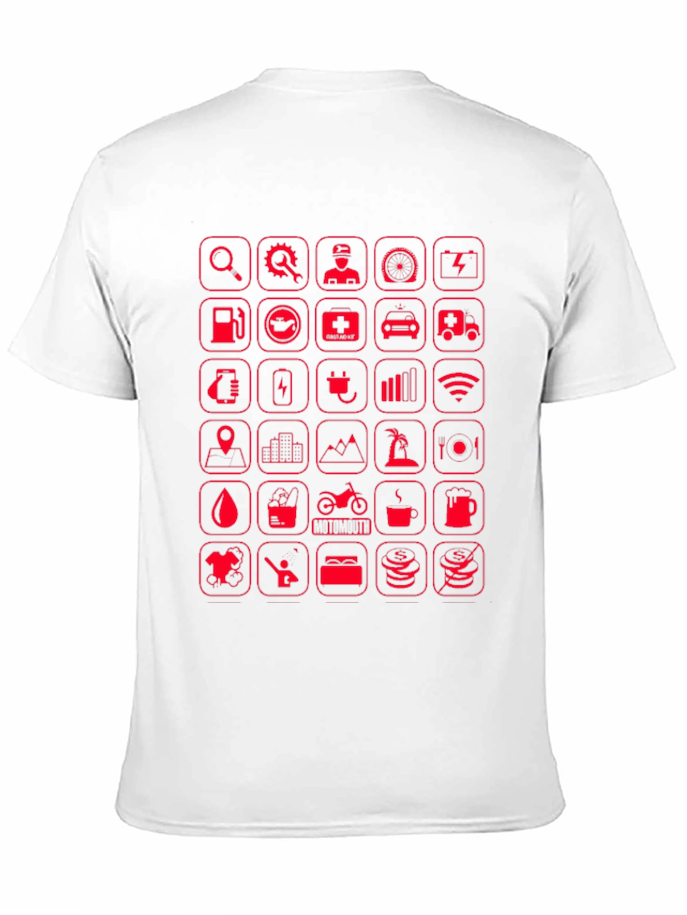 Tech Icons Graphic T-Shirt