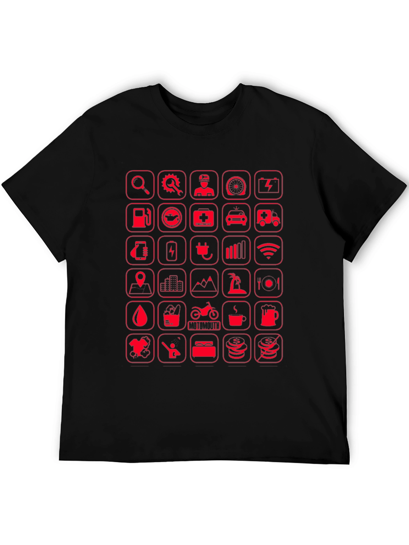 Tech Icons Graphic T-Shirt