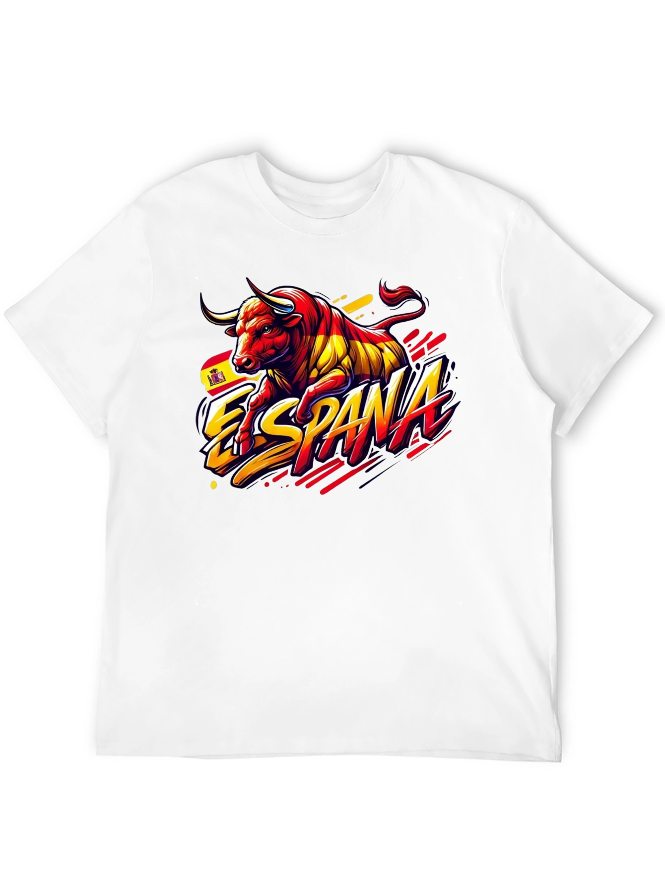 España Bull Graphic Tee - Black T-Shirt