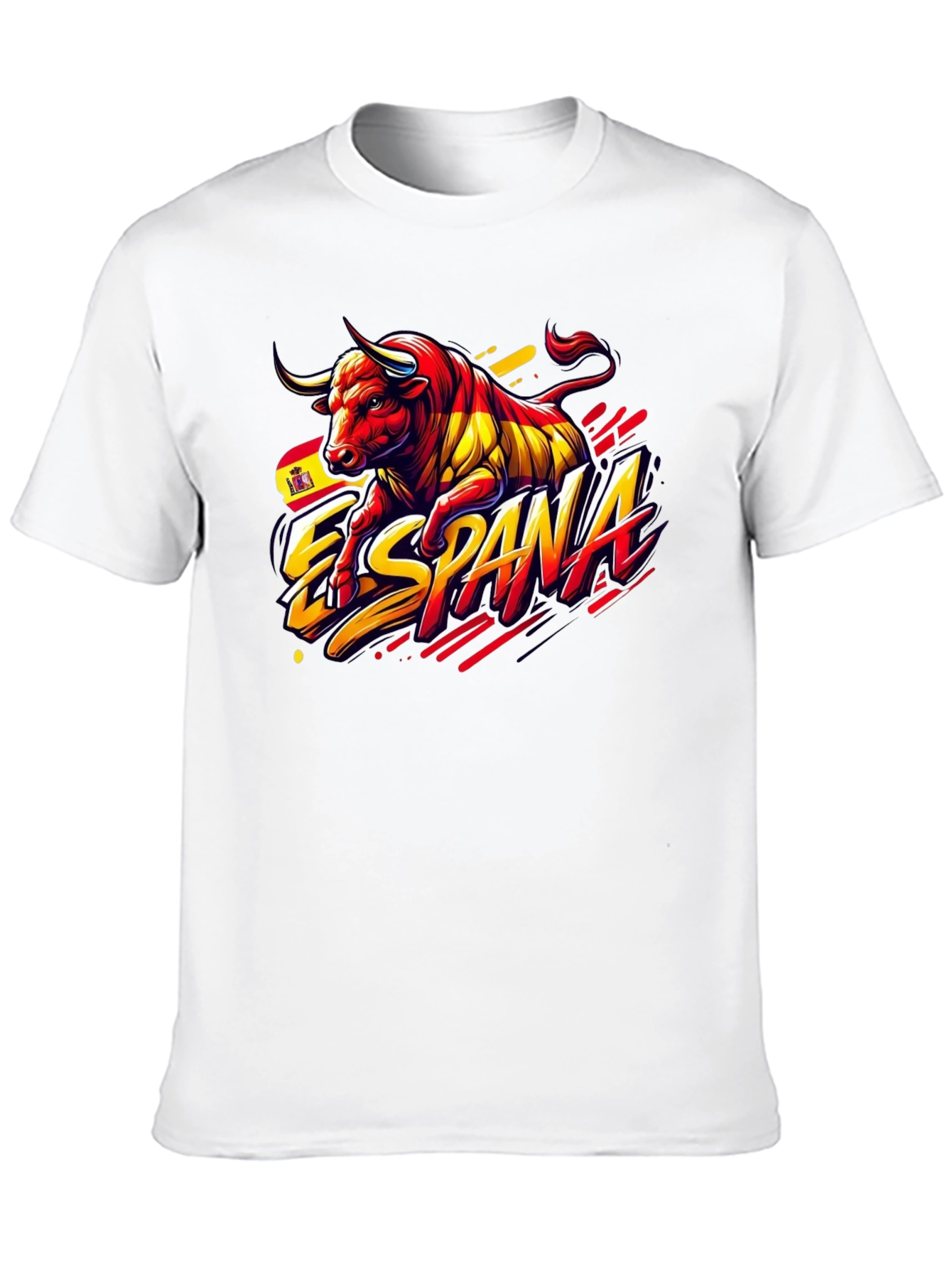 España Bull Graphic Tee - Black T-Shirt