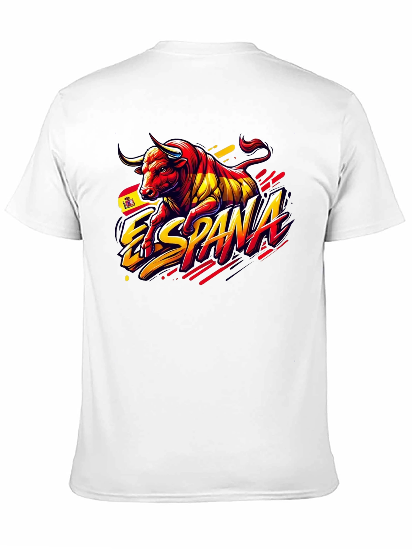 España Bull Graphic Tee - Black T-Shirt