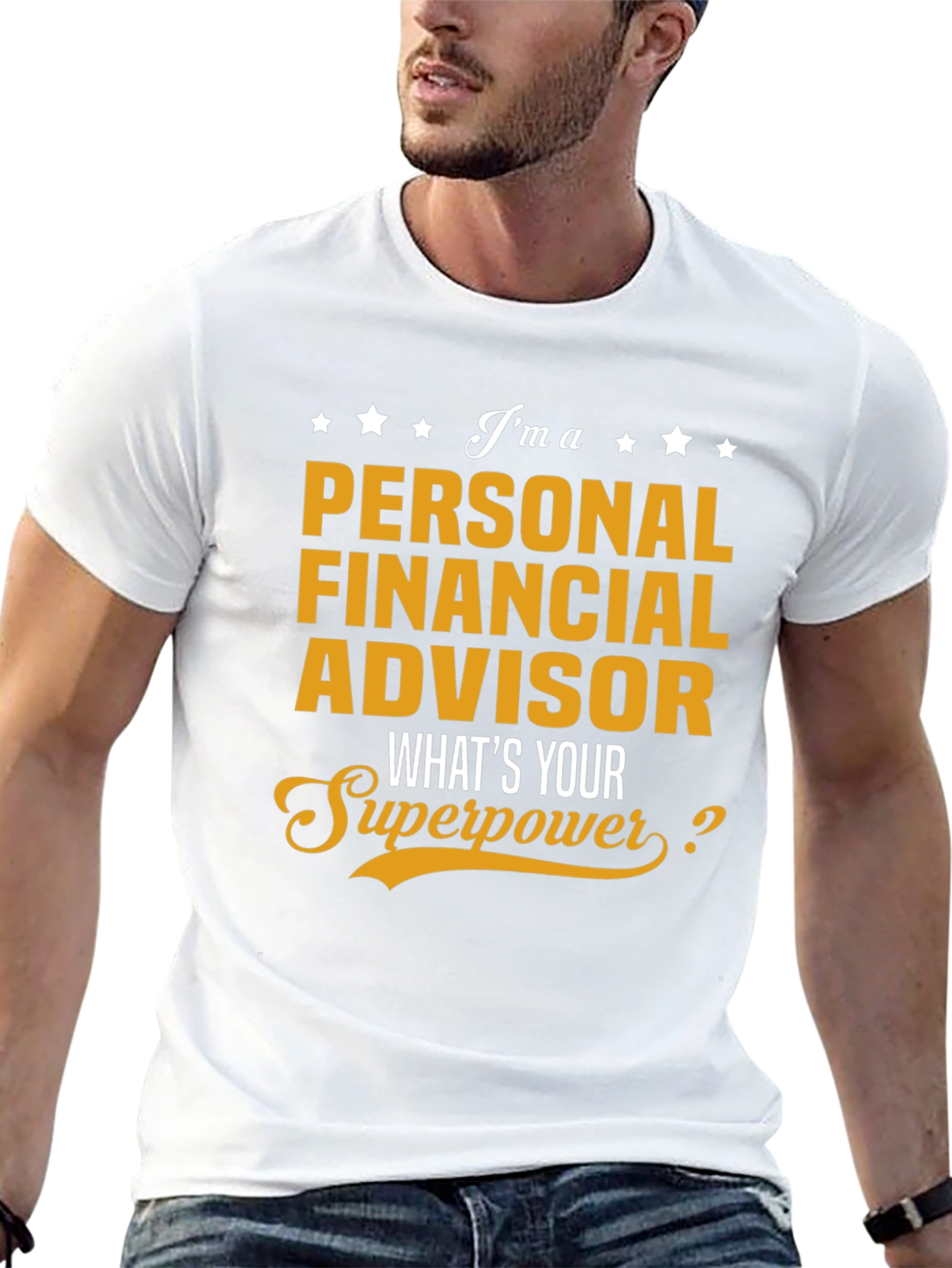 Personal Financial Advisor Superpower T-Shirt