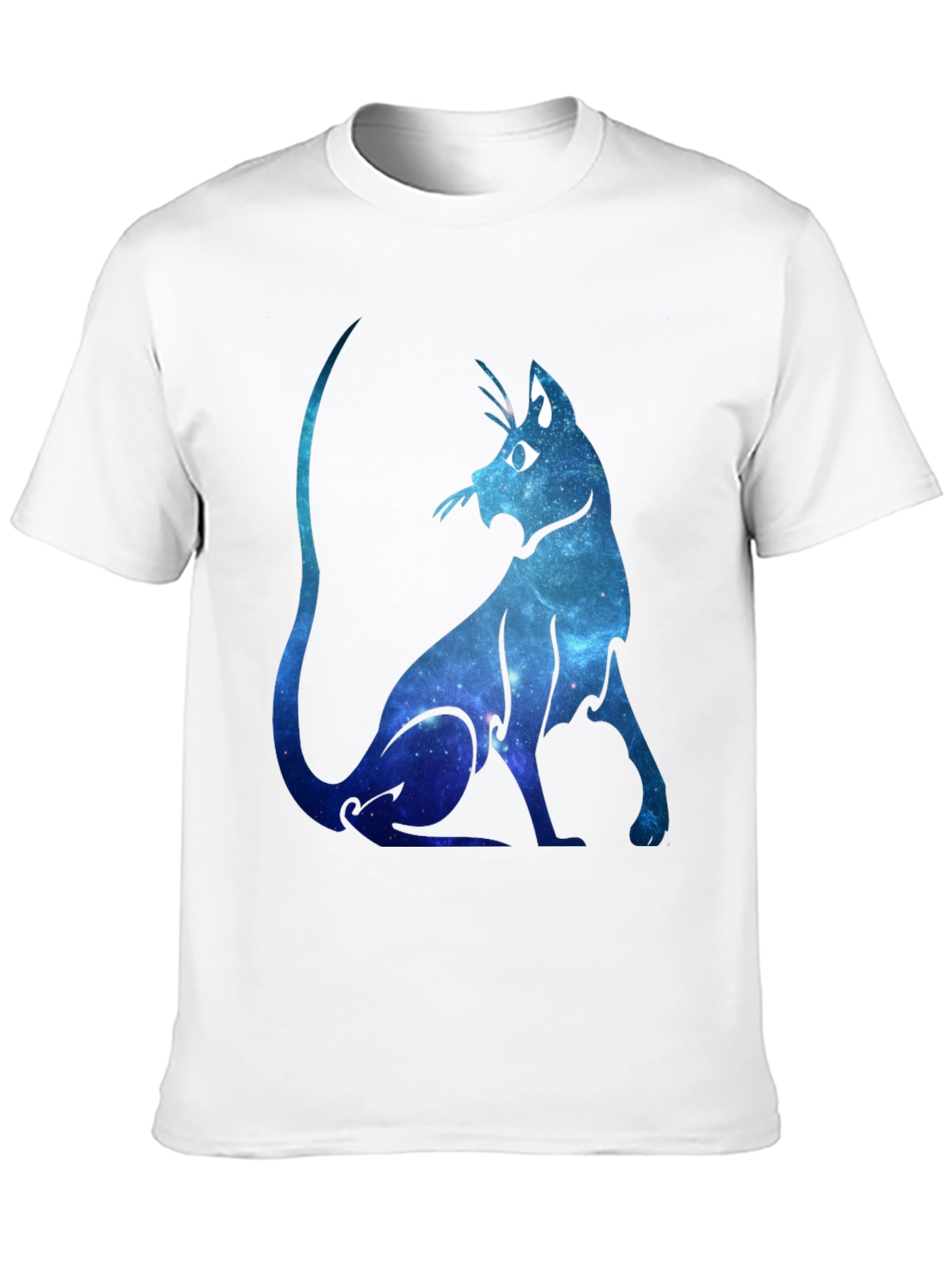 Galaxy Cat Graphic T-Shirt - Stylish Unisex Tee