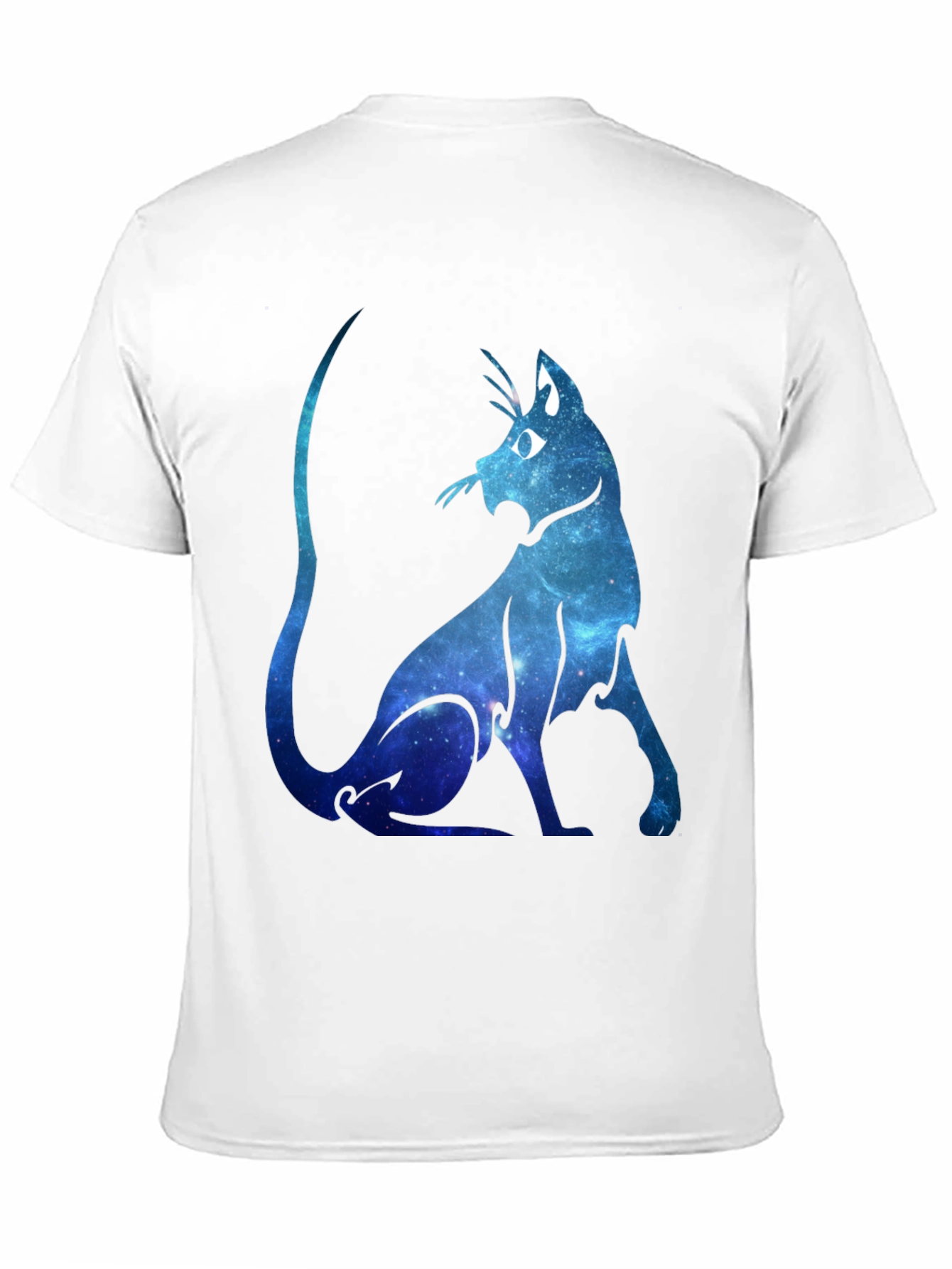 Galaxy Cat Graphic T-Shirt - Stylish Unisex Tee